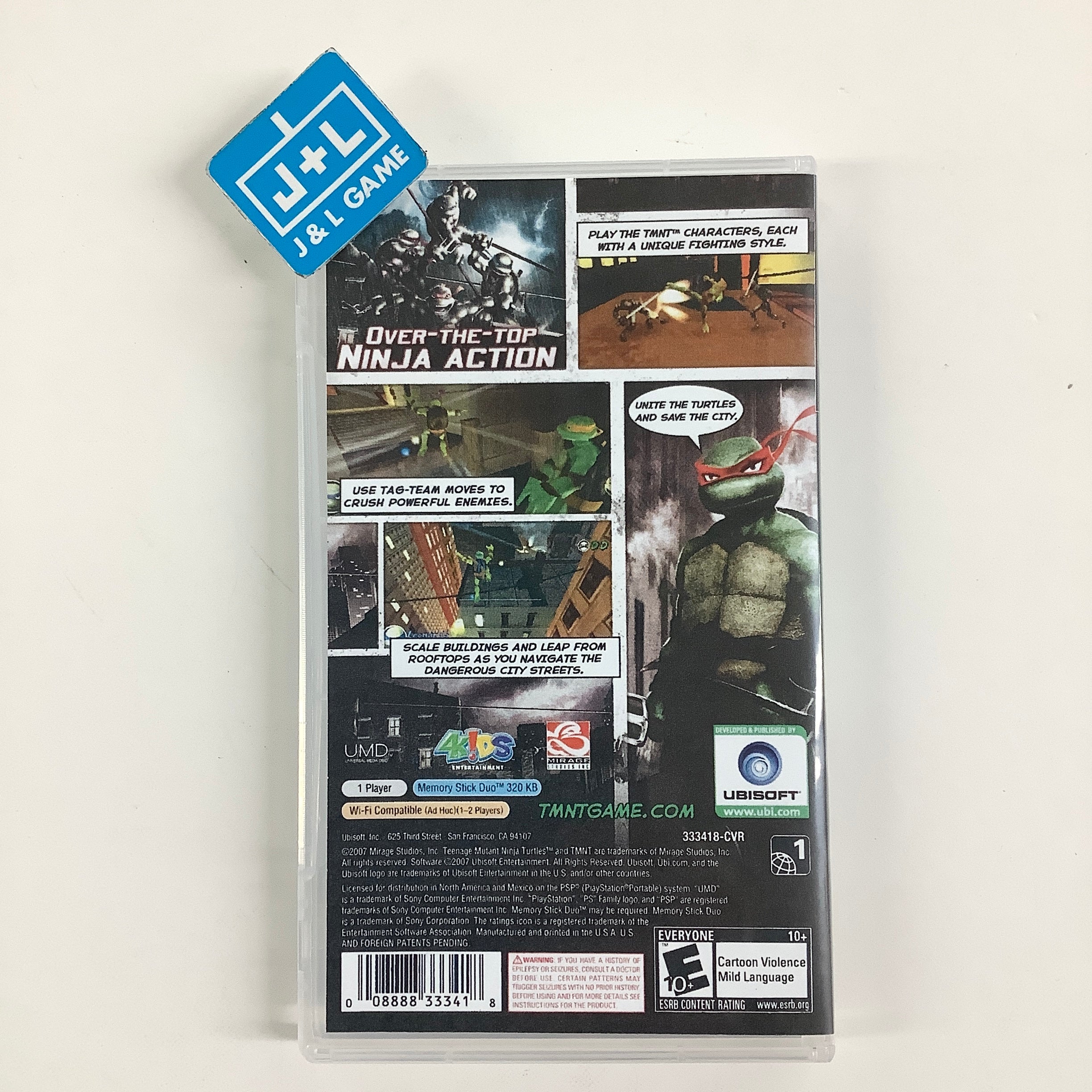 TMNT - Sony PSP [Pre-Owned] Video Games Ubisoft