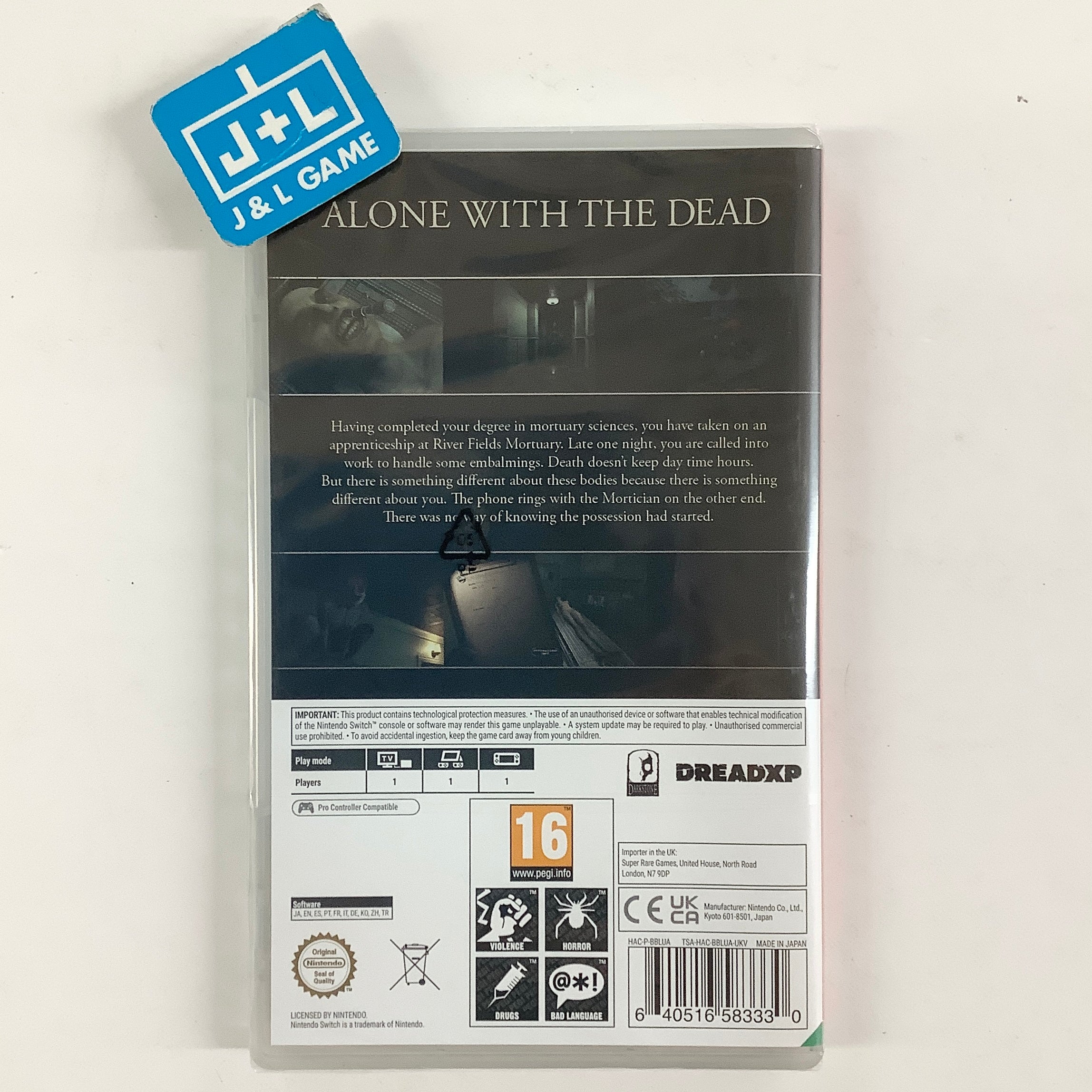The Mortuary Assistant - (NSW) Nintendo Switch (European Import) Video Games Super Rare Games