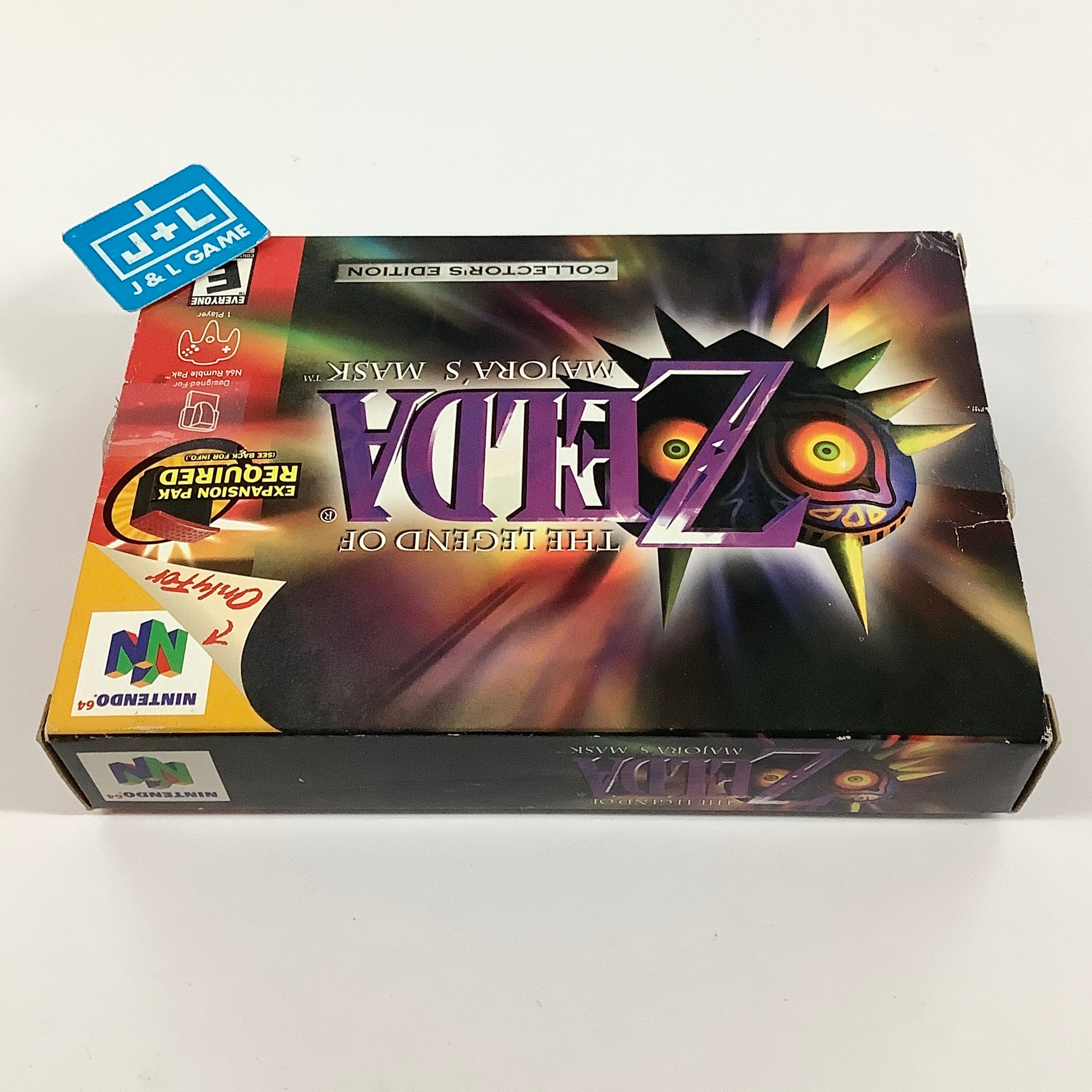The Legend of Zelda: Majora's Mask Collector's Edition (Hologram 3D Label) - (N64) Nintendo 64 [Pre-Owned] Video Games Nintendo