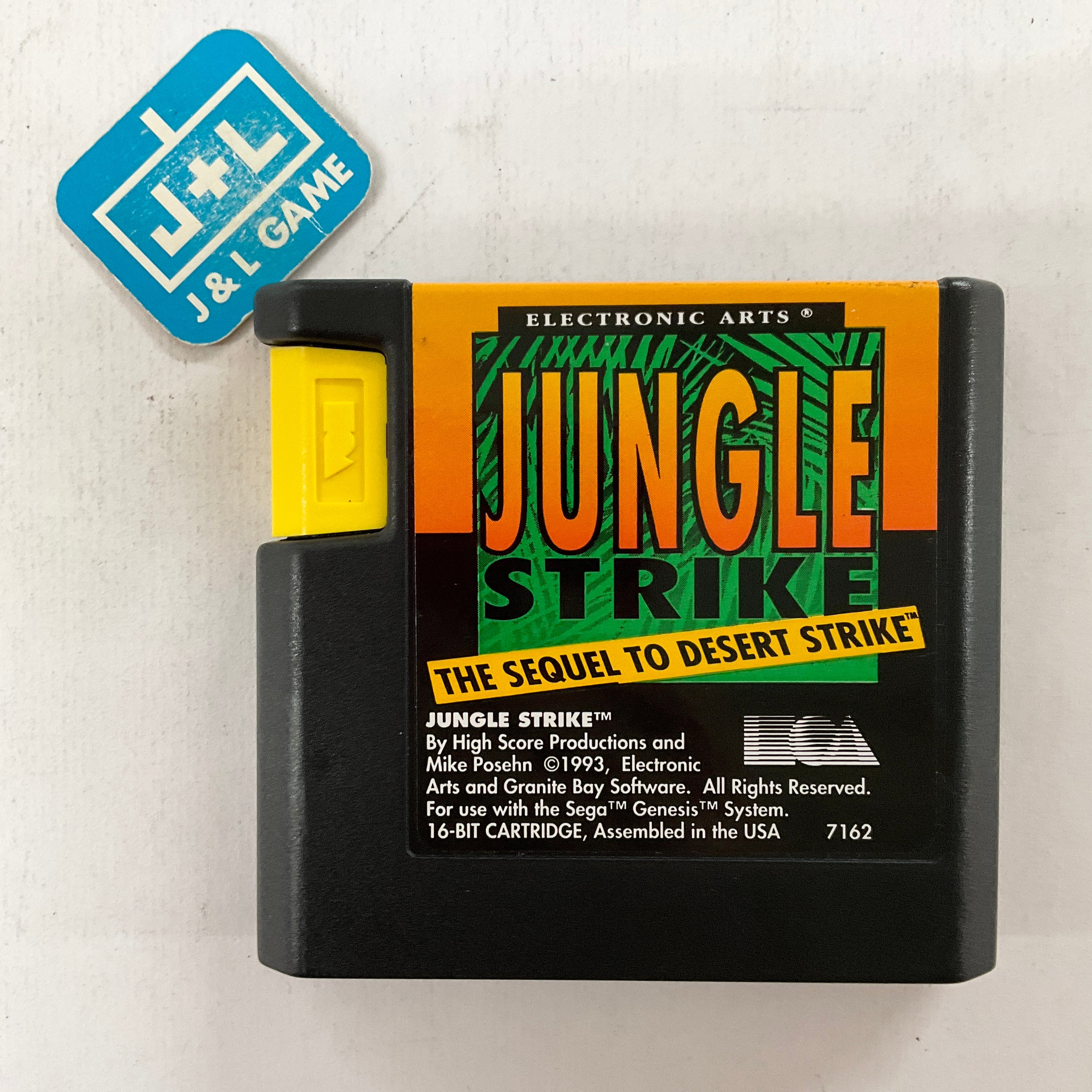 Jungle Strike - (SG) SEGA Genesis [Pre-Owned] Video Games Electronic Arts   
