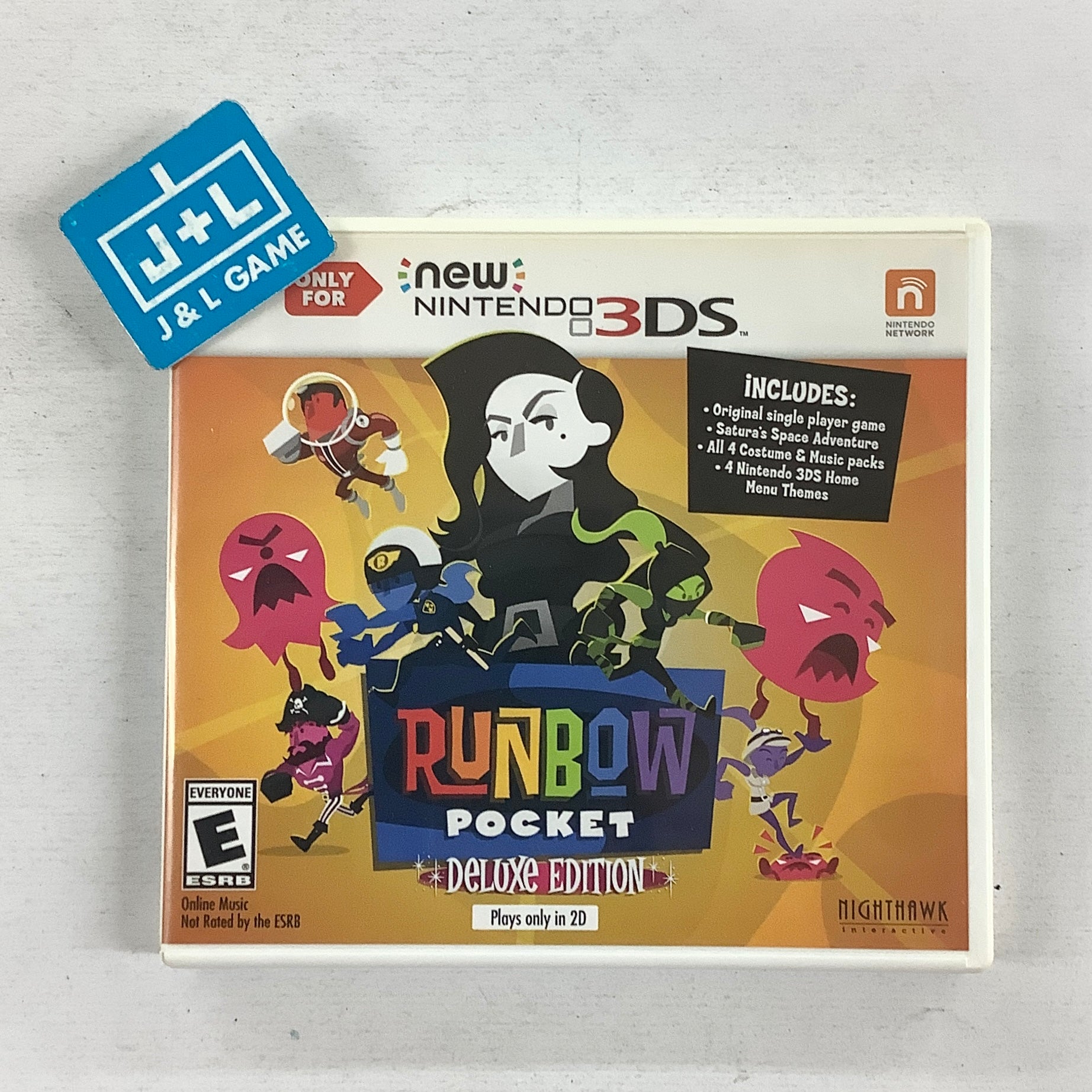 Runbow Pocket Deluxe Edition - Nintendo 3DS [Pre-Owned] Video Games Nighthawk Interactive