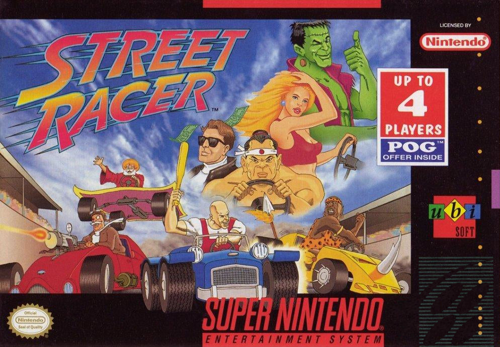 Street Racer - (SNES) Super Nintendo [Pre-Owned] Video Games Ubisoft   