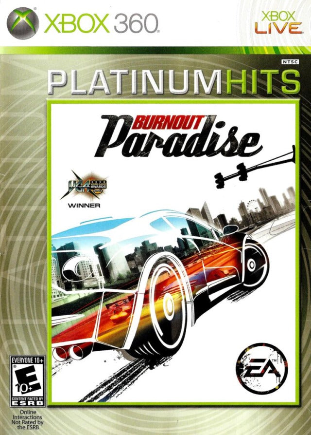 Burnout Paradise (Platinum Hits) - Xbox 360*** | J&L Game