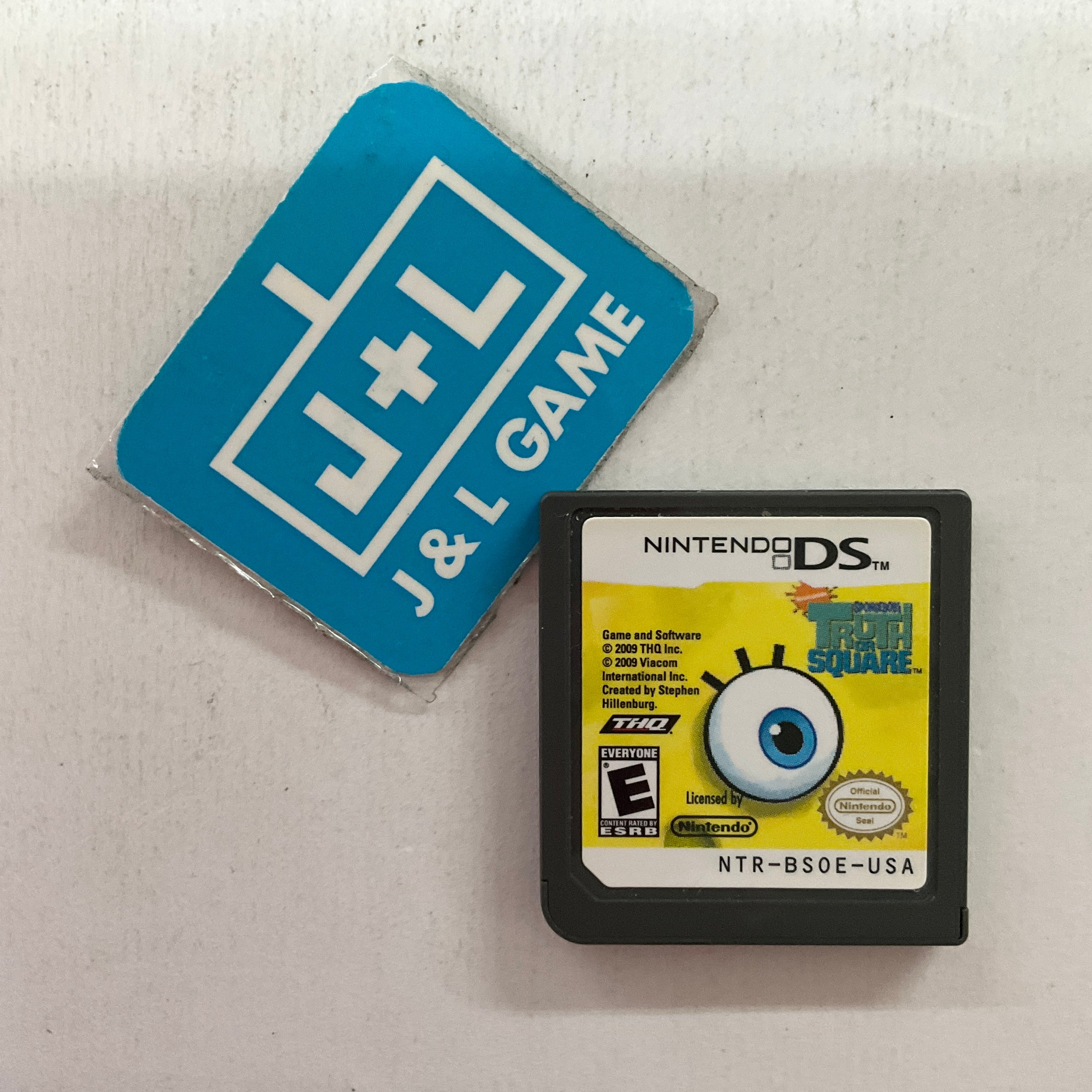 SpongeBob's Truth or Square - (NDS) Nintendo DS [Pre-Owned] Video Games THQ   
