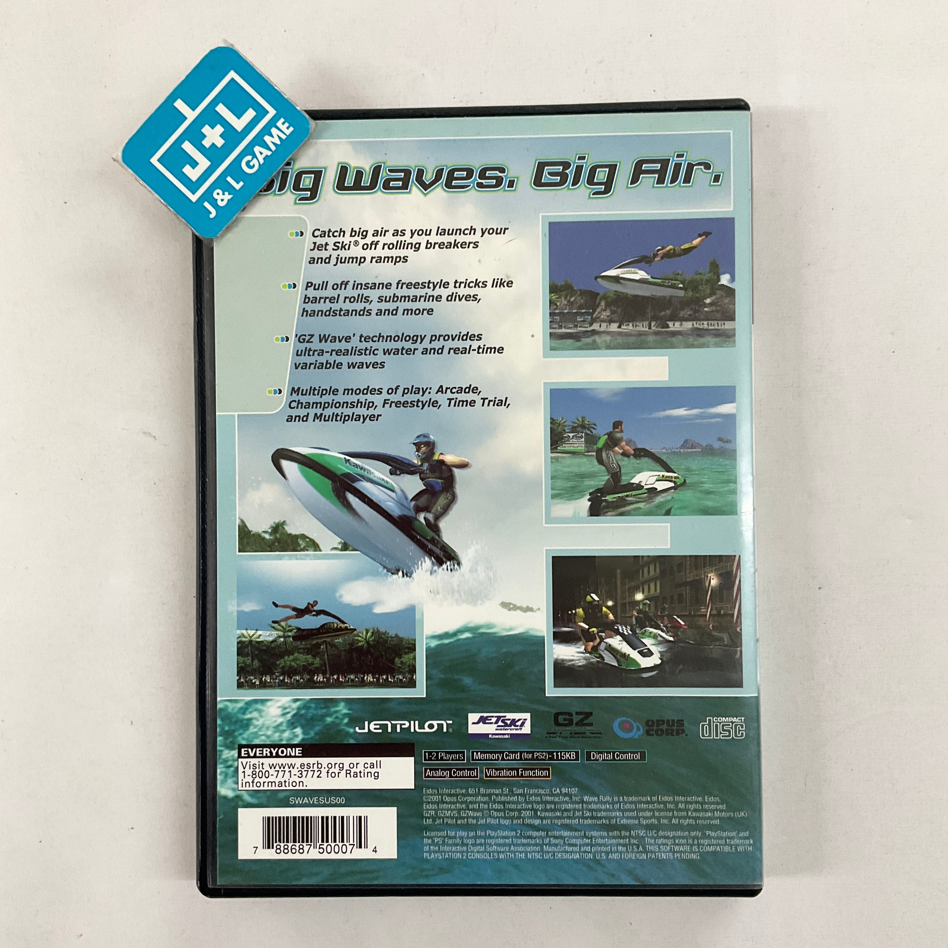 Wave Rally - (PS2) Playstation 2 [Pre-Owned] Video Games Eidos Interactive