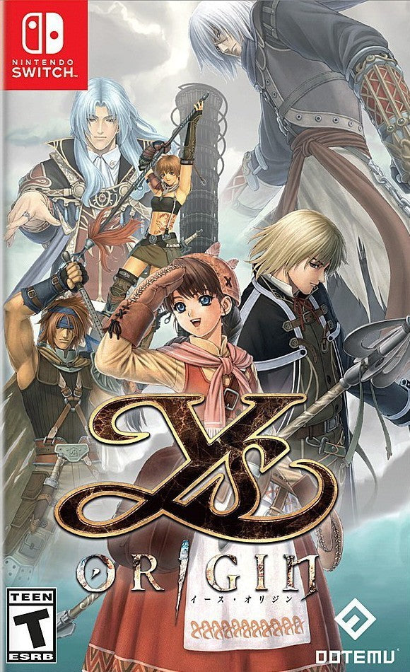 Ys Origin (Alt. Cover) - (NSW) Nintendo Switch [Pre-Owned] Video Games Clear River Games   