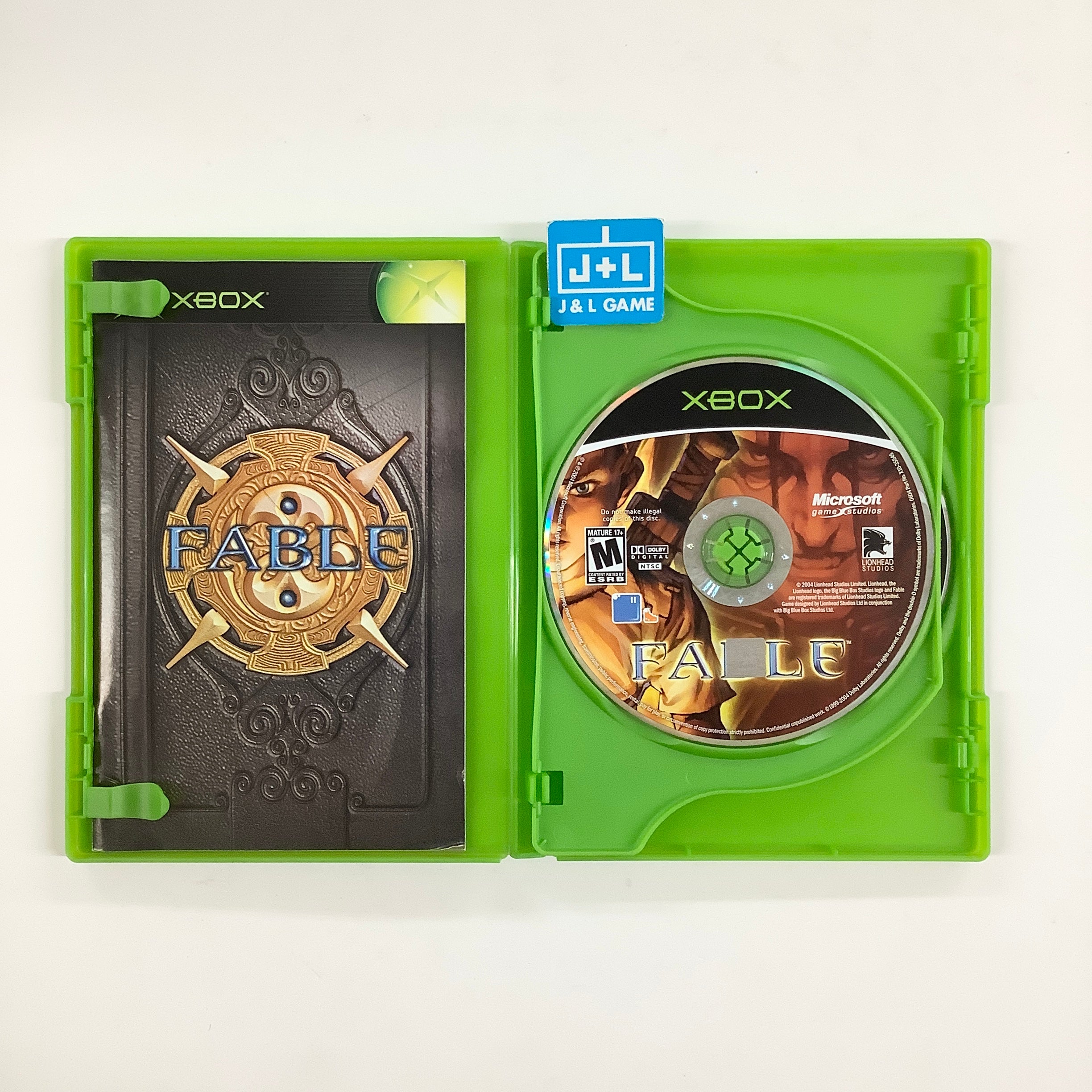 Fable (with Bonus DVD) - (XB) Xbox [Pre-Owned] Video Games Microsoft Game Studios