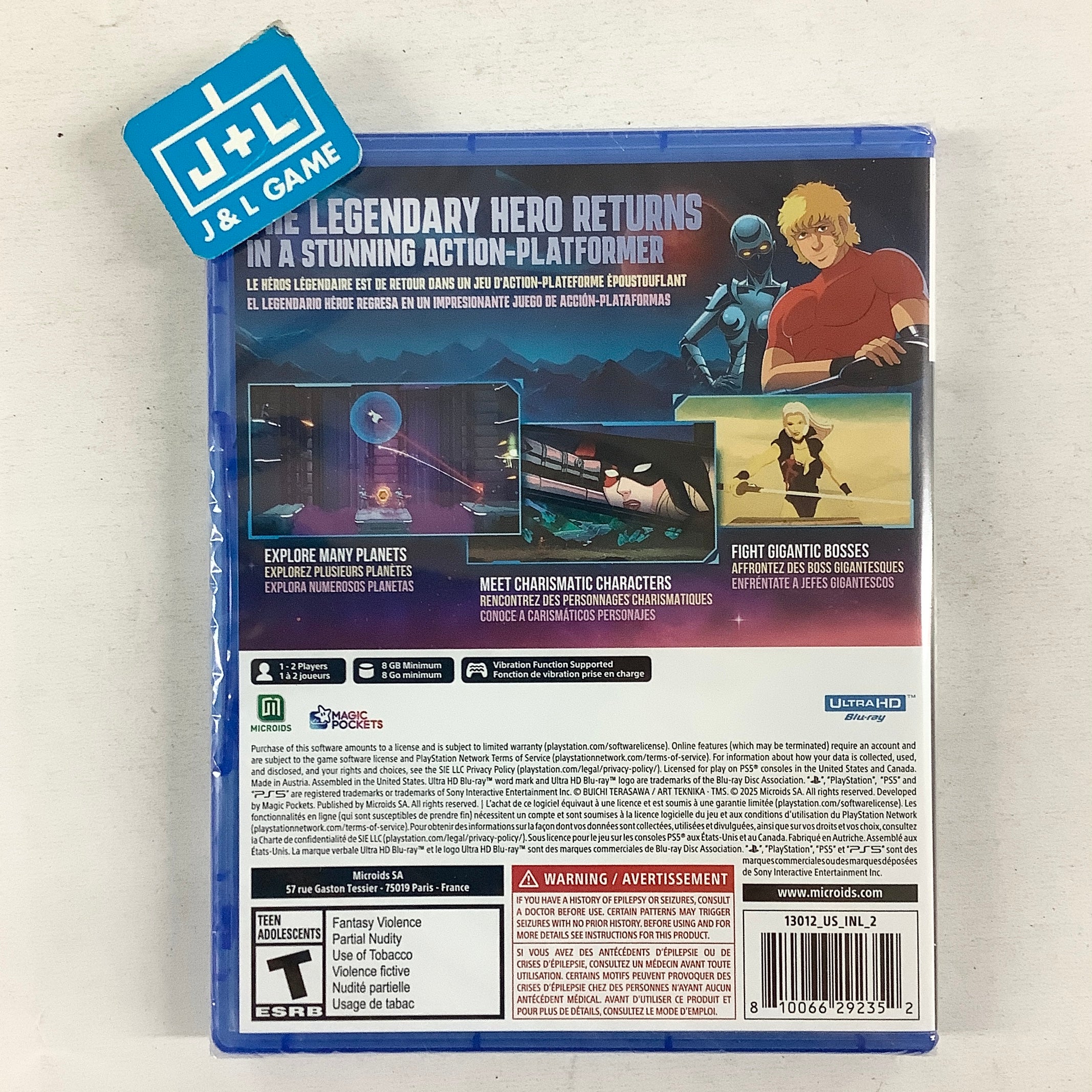 Space Adventure Cobra: The Awakening - (PS5) PlayStation 5 Video Games Microids