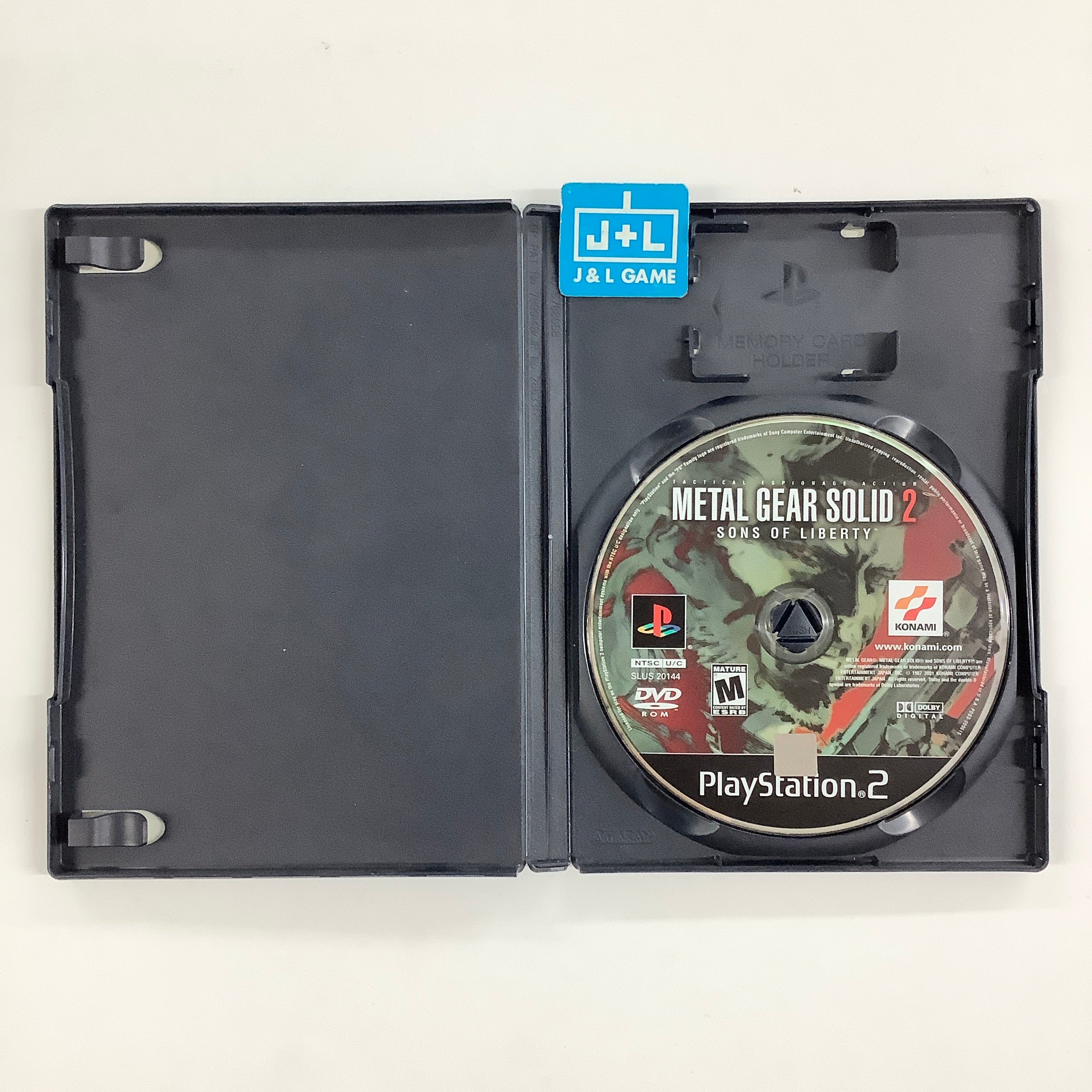 Metal Gear Solid 2: Sons of Liberty - (PS2) PlayStation 2 [Pre-Owned] Video Games Konami