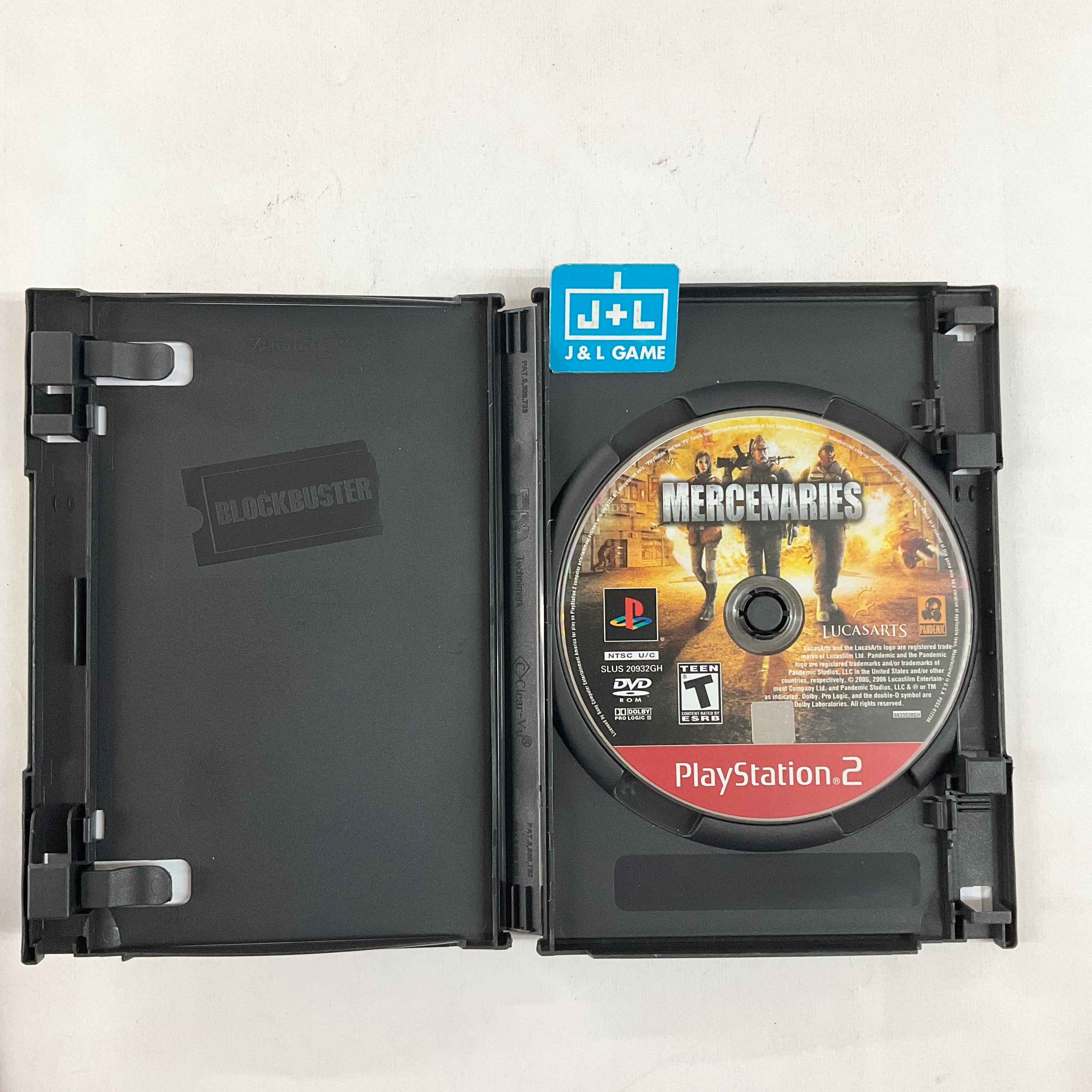 Mercenaries: Playground of Destruction (Greatest Hits) - (PS2) PlayStation 2 [Pre-Owned] Video Games LucasArts