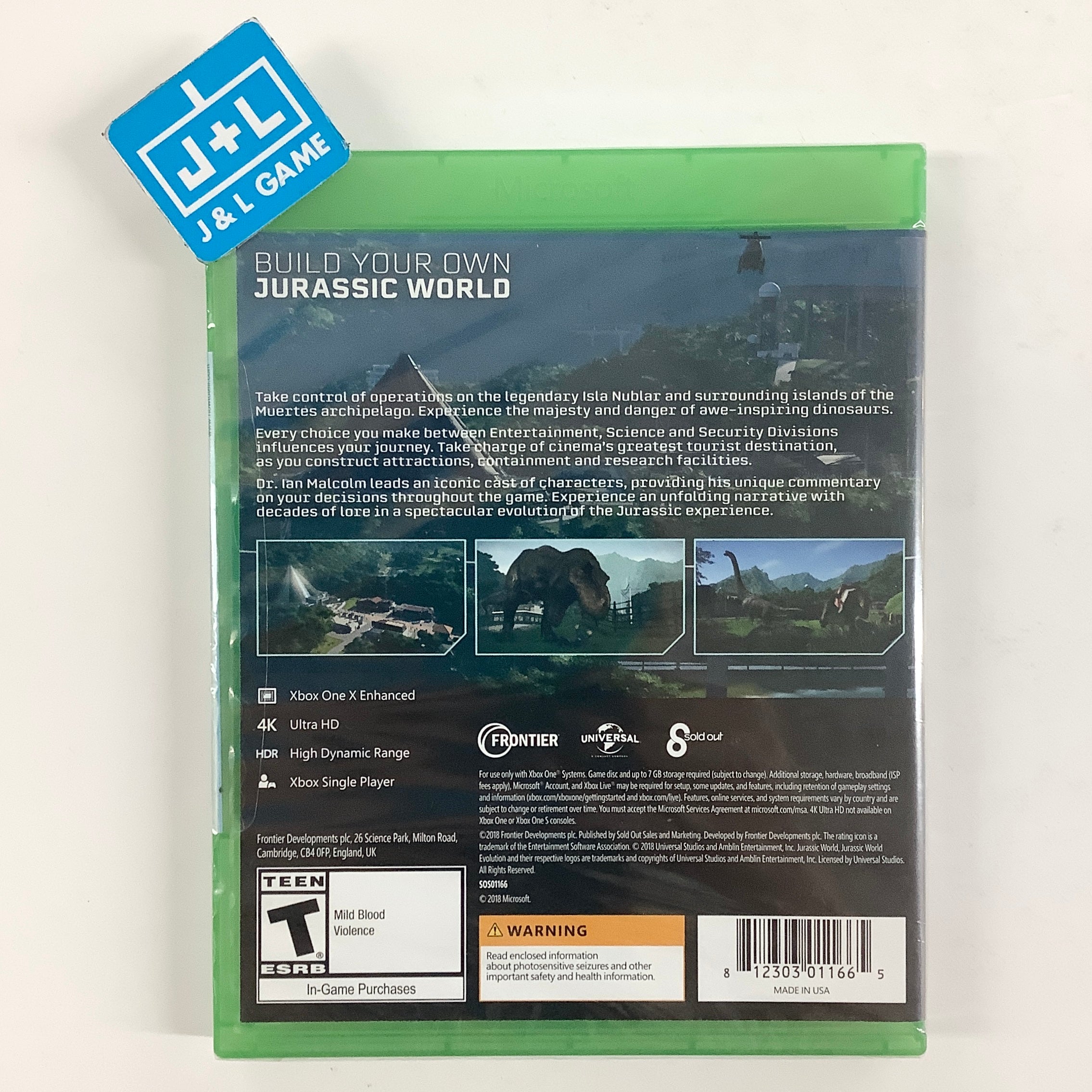 Jurassic World Evolution - (XB1) Xbox One