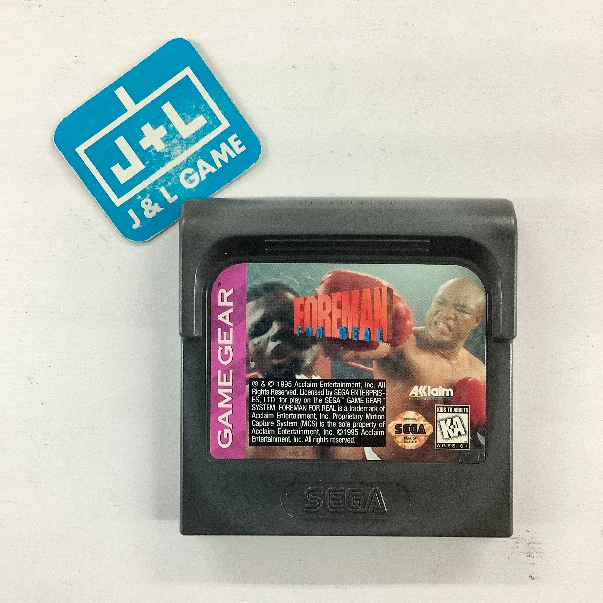 Foreman For Real - (SGG) SEGA GameGear [Pre-Owned] | J&L Game
