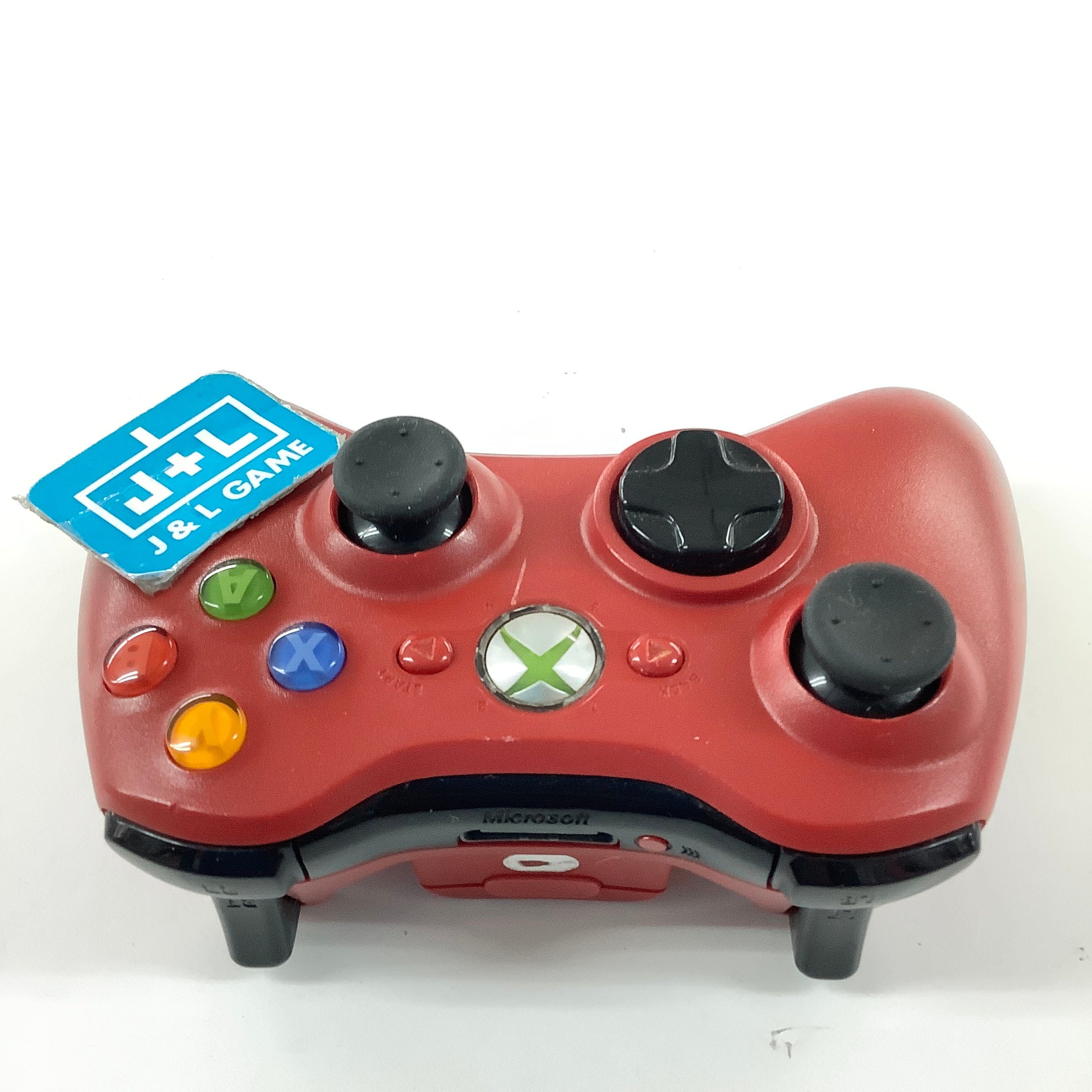Microsoft Xbox 360 Wireless Controller (Red) - Xbox 360 [Pre-Owned] Accessories Microsoft