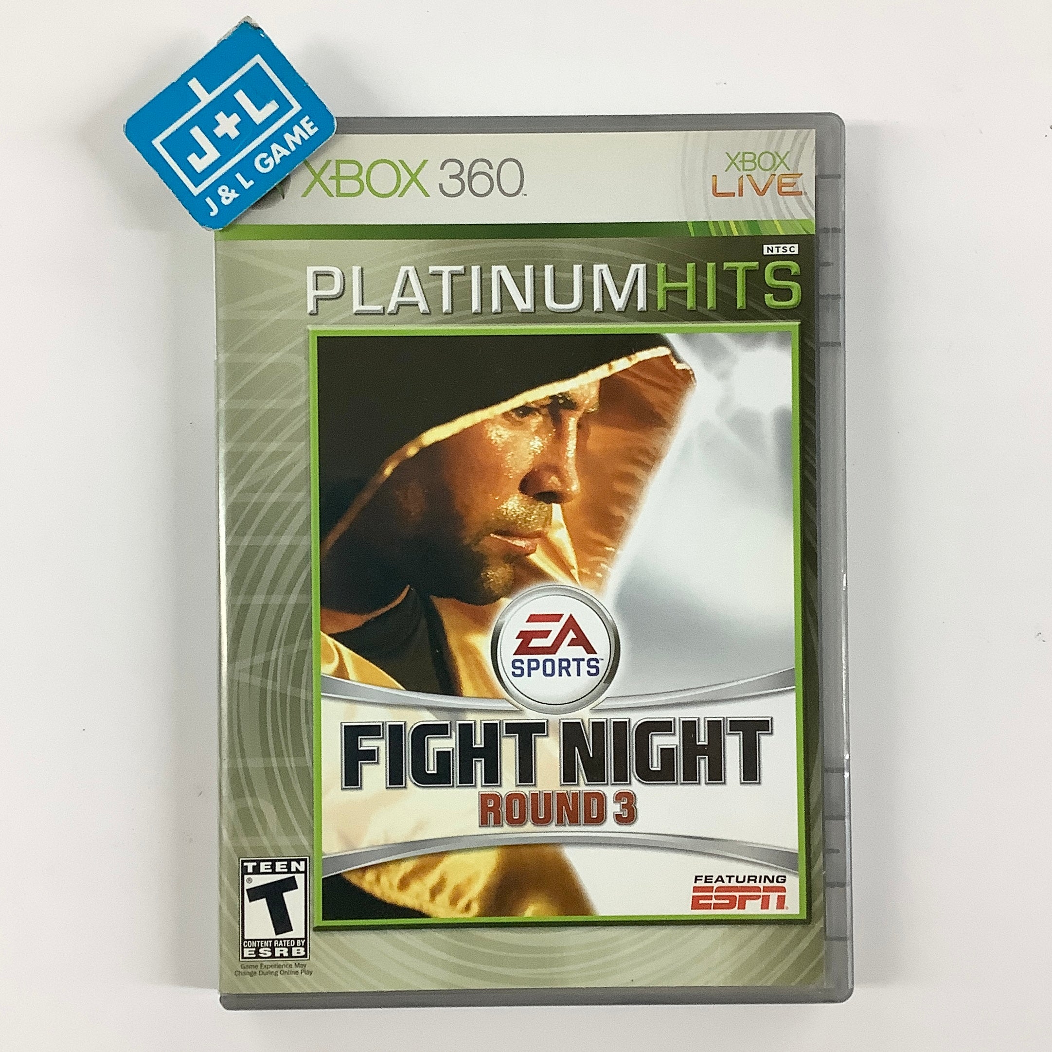 Fight Night Round 3 (Platinum Hits) - Xbox 360 [Pre-Owned] Video Games EA Sports