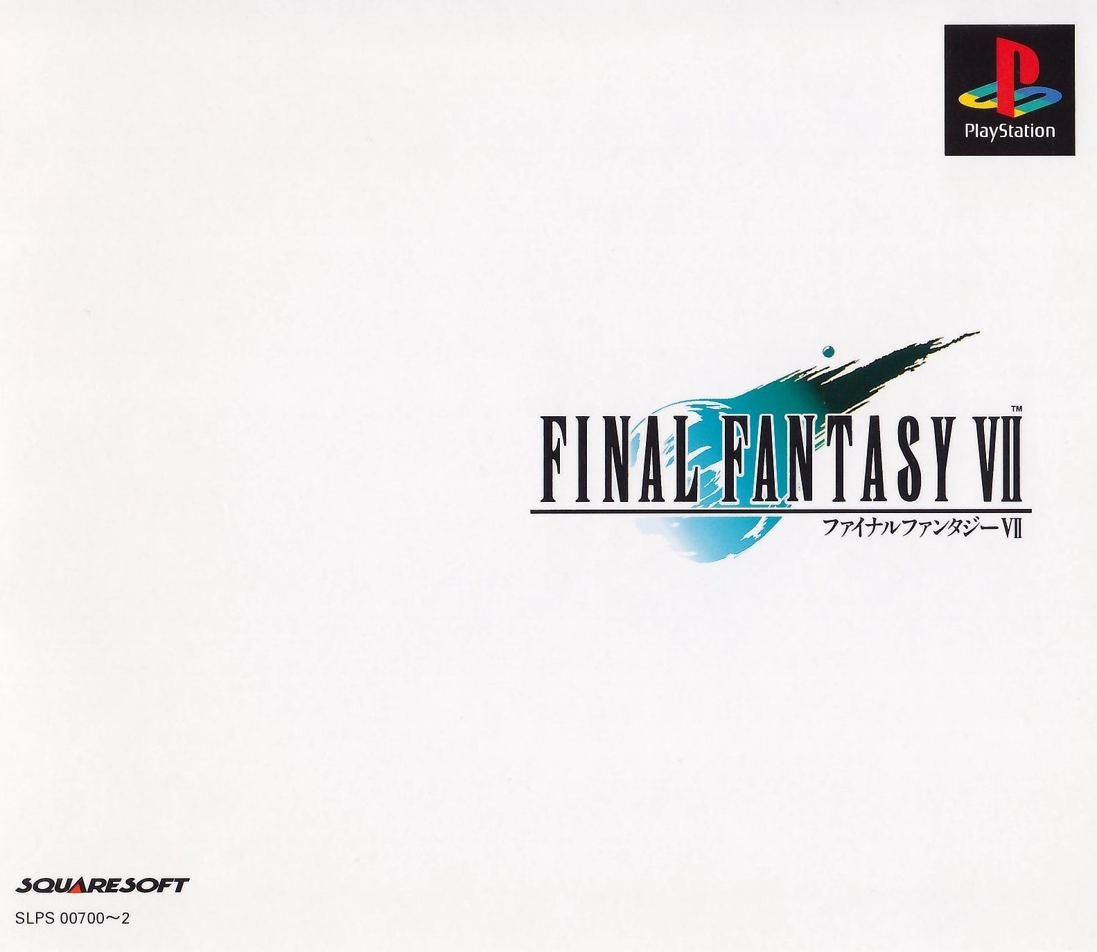 Final Fantasy VII - (PS1) PlayStation 1 [Pre-Owned] (Japanese Import) Video Games SquareSoft