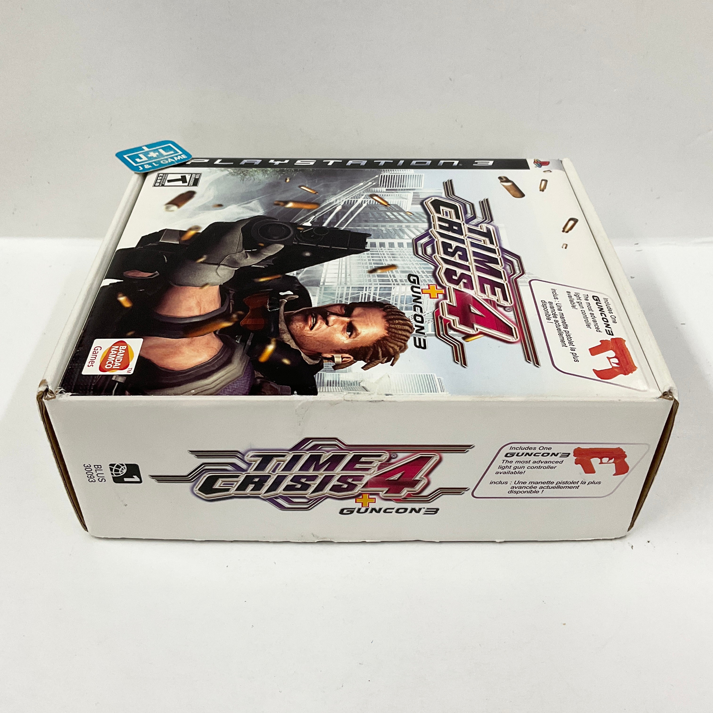 Time Crisis 4 (Includes Guncon 3) - (PS3) Playstation 3 [Pre-Owned] Video Games BANDAI NAMCO Entertainment   