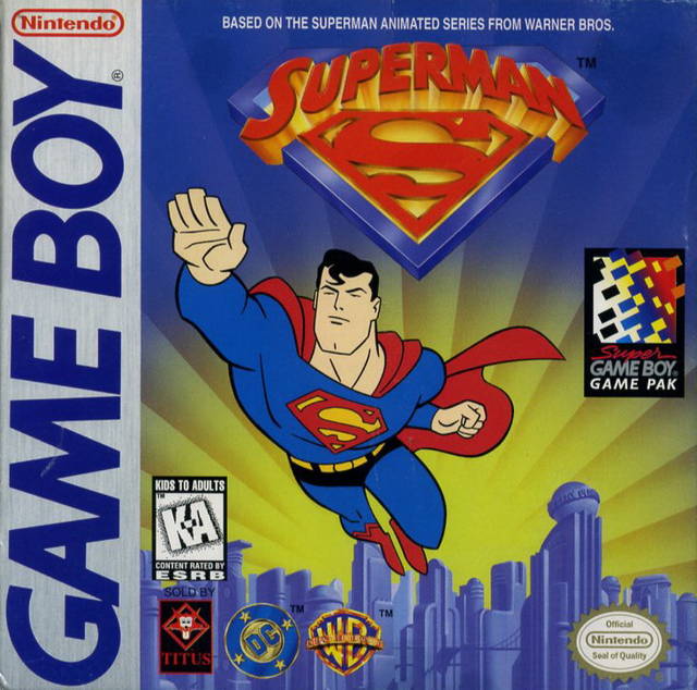 Superman - (GB) Game Boy [Pre-Owned] Video Games Titus Software   