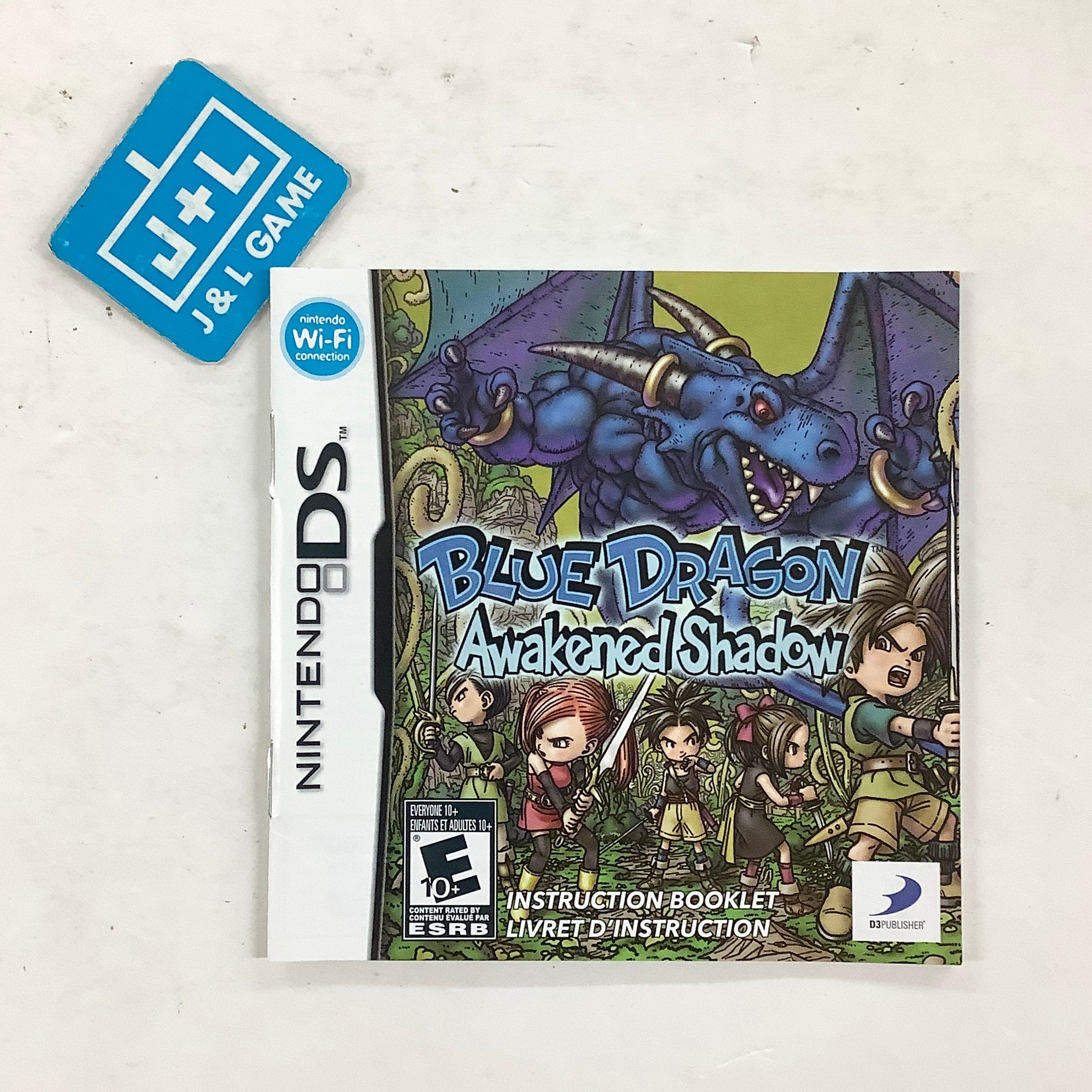 Blue Dragon: Awakened Shadow - (NDS) Nintendo DS [Pre-Owned] Video Games D3Publisher