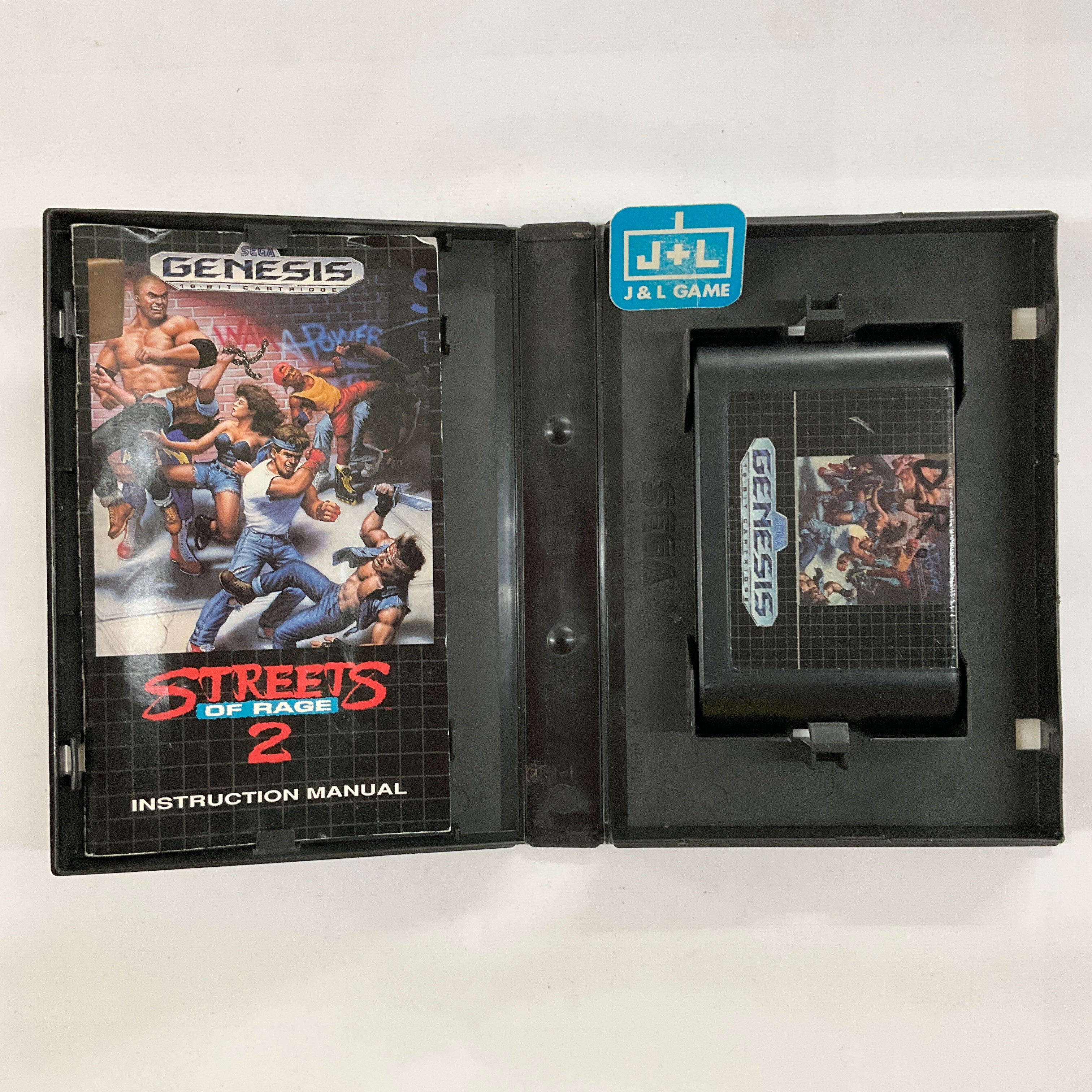 Streets of Rage 2 - (SG) SEGA Genesis [Pre-Owned] Video Games Sega   