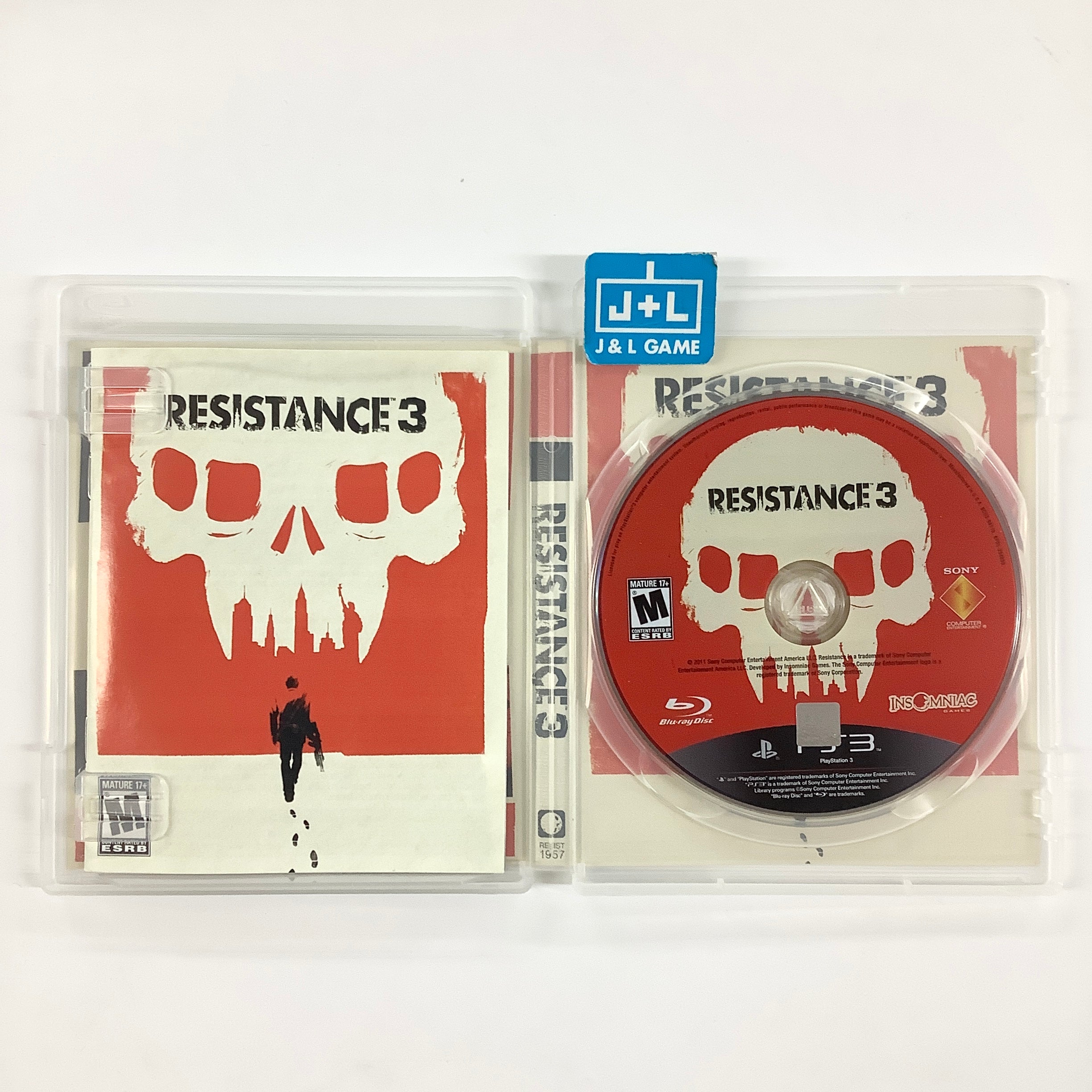Resistance 3 - (PS3) PlayStation 3 [Pre-Owned] Video Games SCEA