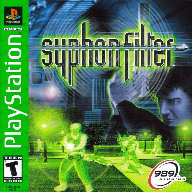 Syphon Filter (Greatest Hits) - (PS1) PlayStation 1 [Pre-Owned] Video Games 989 Studios   
