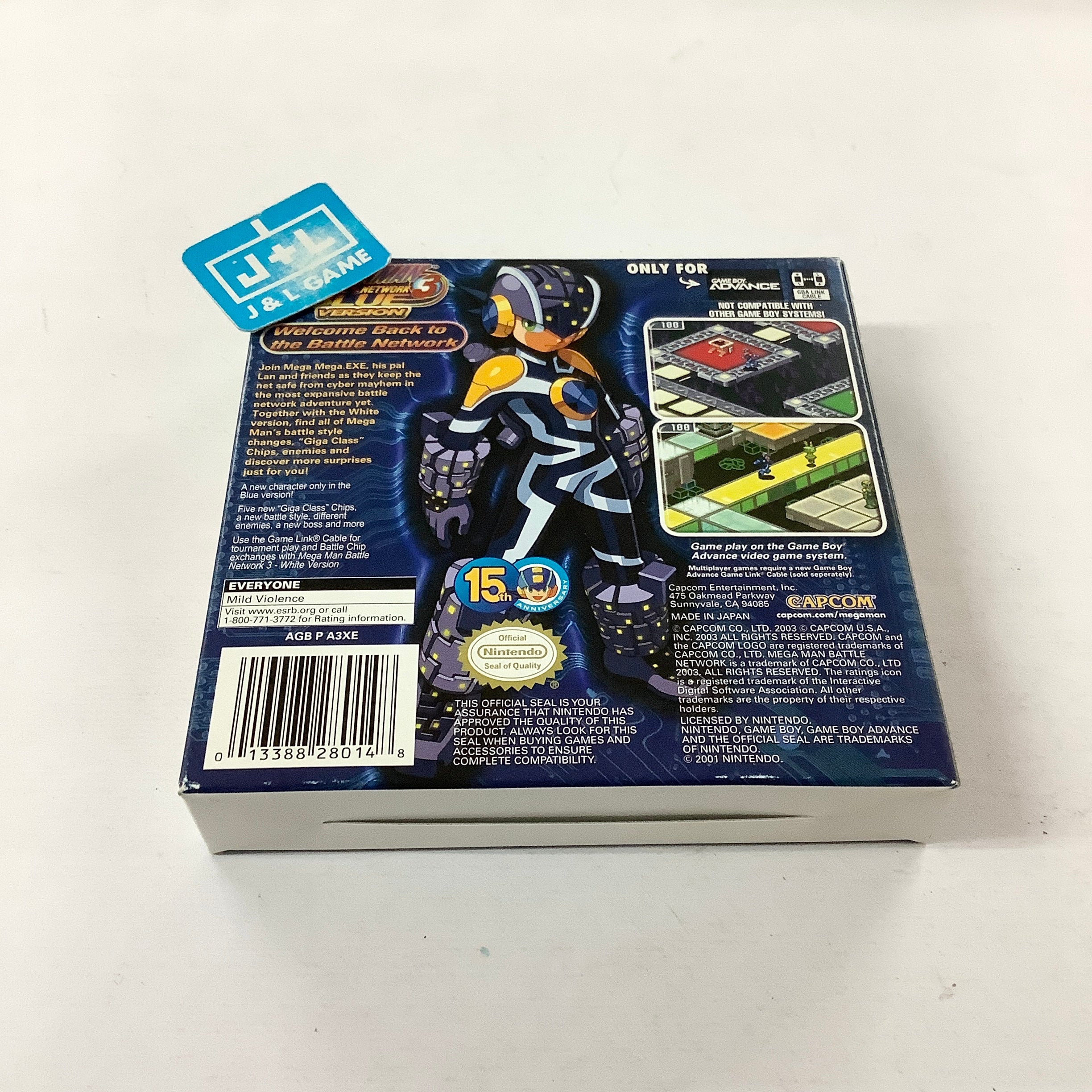 Mega Man Battle Network 3: Blue Version - (GBA) Game Boy Advance [Pre-Owned] Video Games Capcom   