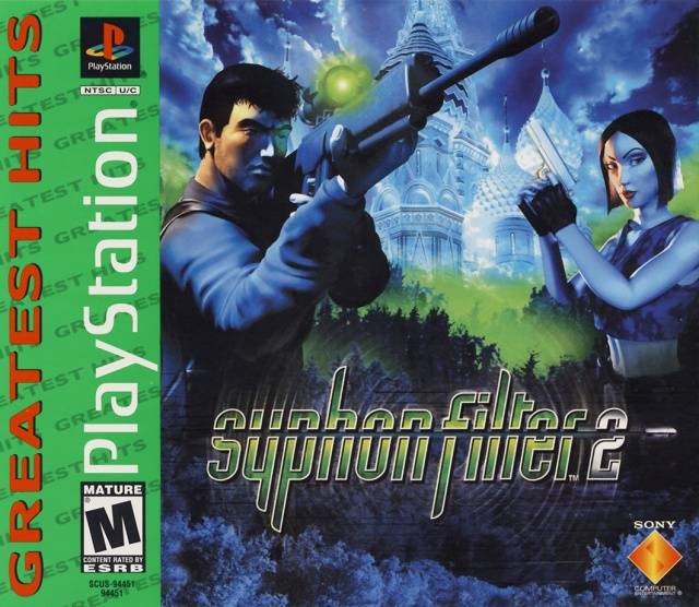 Syphon Filter 2 (Greatest Hits) - (PS1) Playstation 1 [Pre-Owned] Video Games 989 Studios