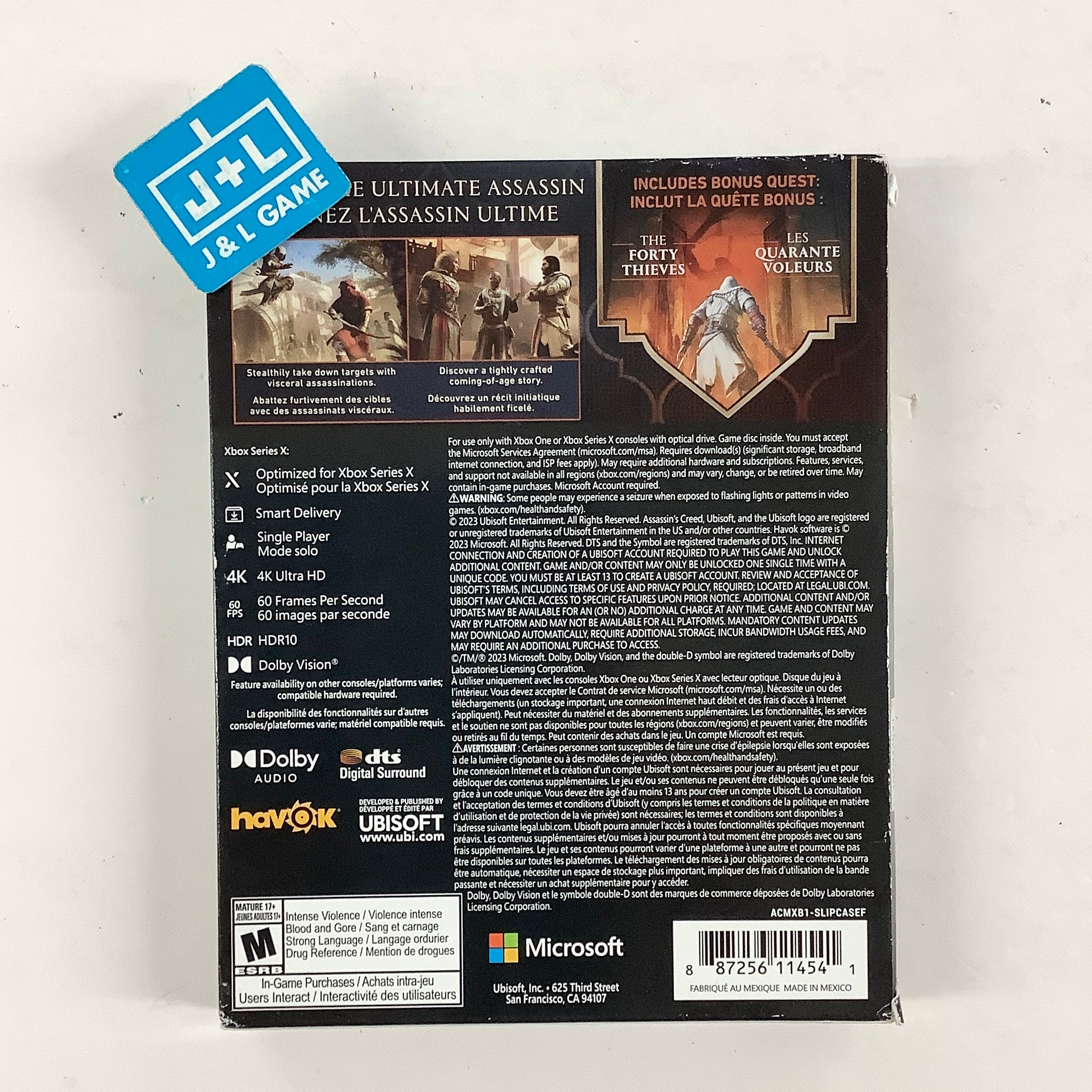 Assassin's Creed Mirage (Launch Edition) - (XSX) Xbox Series X [Pre-Owned] Video Games Ubisoft