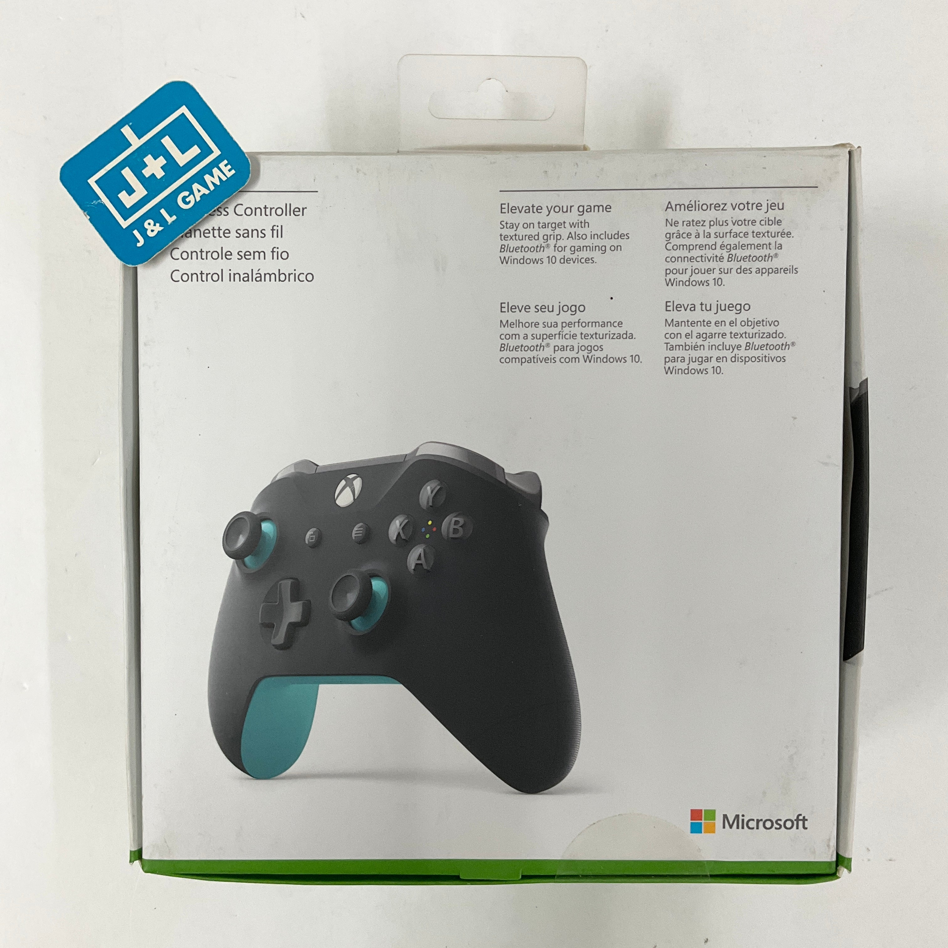 Microsoft Xbox One Wireless Controller (Grey/Blue)  - (XB1) Xbox One Video Games Xbox   