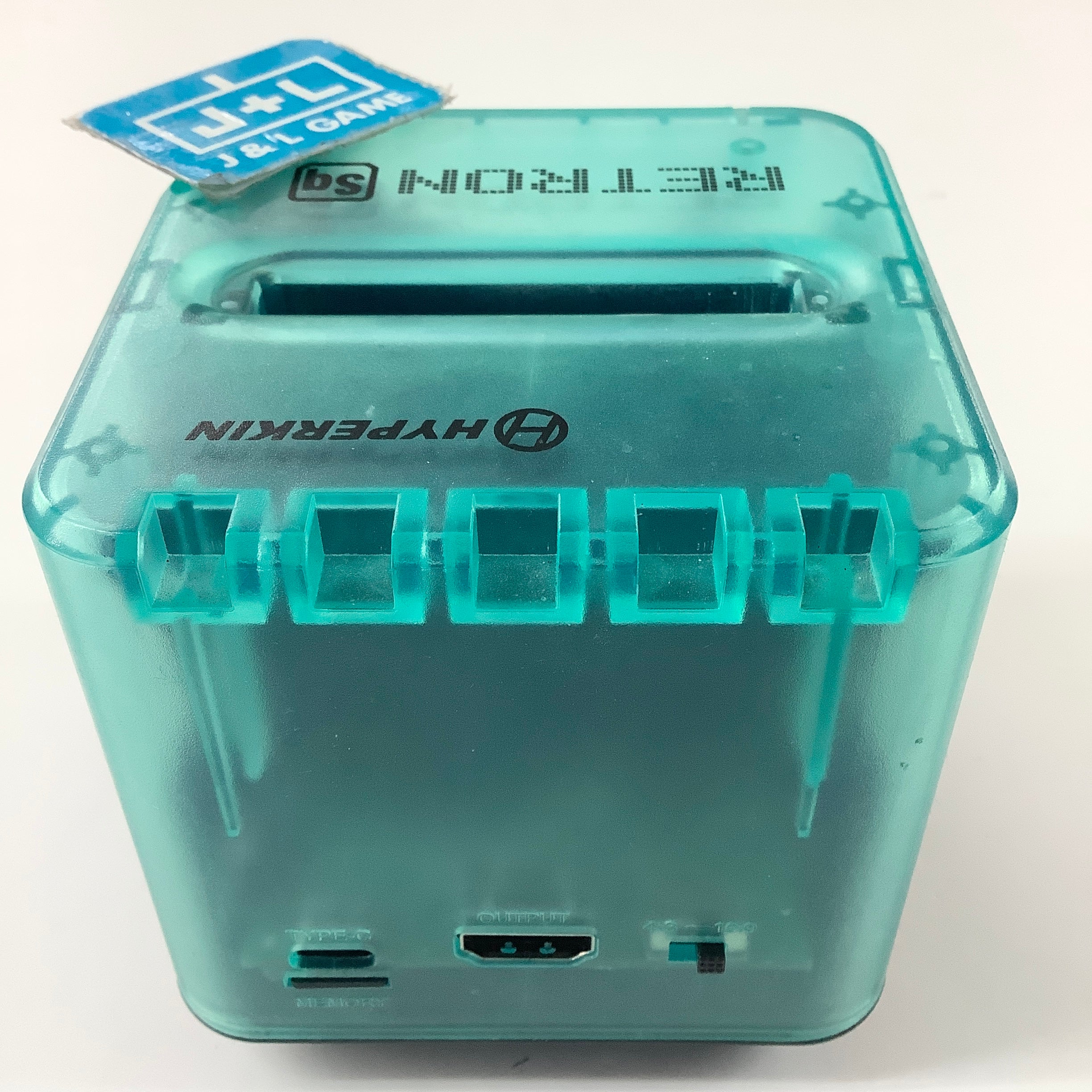 Hyperkin RetroN Sq: HD Gaming Console for Game Boy/Color/ Game Boy Advance (Hyper Beach) - Game Boy Advance {Pre-Owned] CONSOLE Hyperkin
