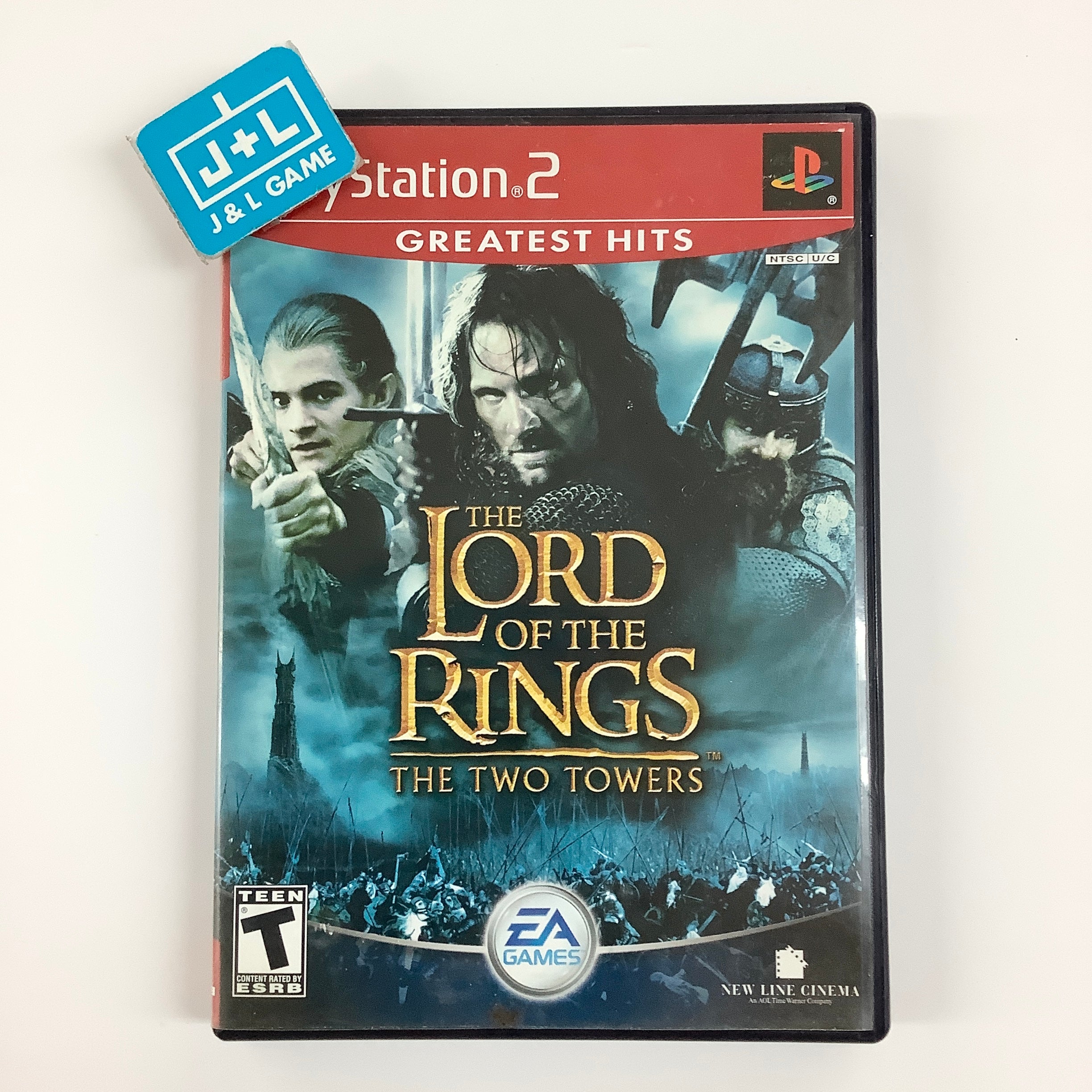 The Lord of the Rings: The Two Towers (Greatest Hits) - (PS2) PlayStation 2 [Pre-Owned] Video Games EA Games