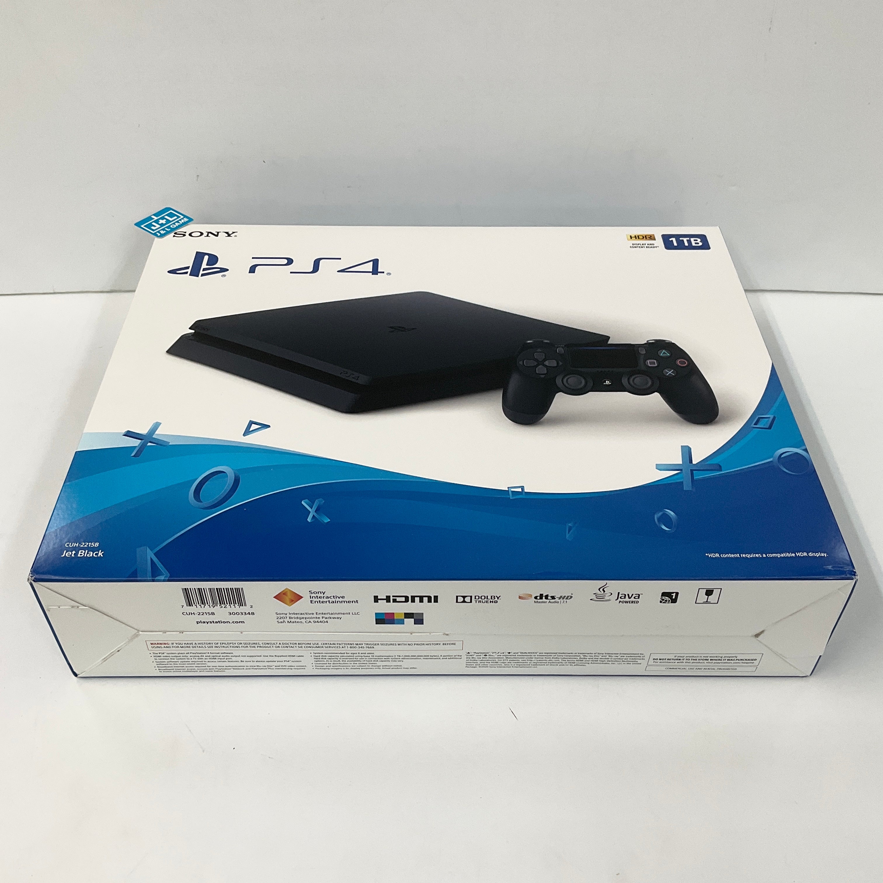 SONY PlayStation Slim 1TB Console (PS4) PlayStation J&L Game