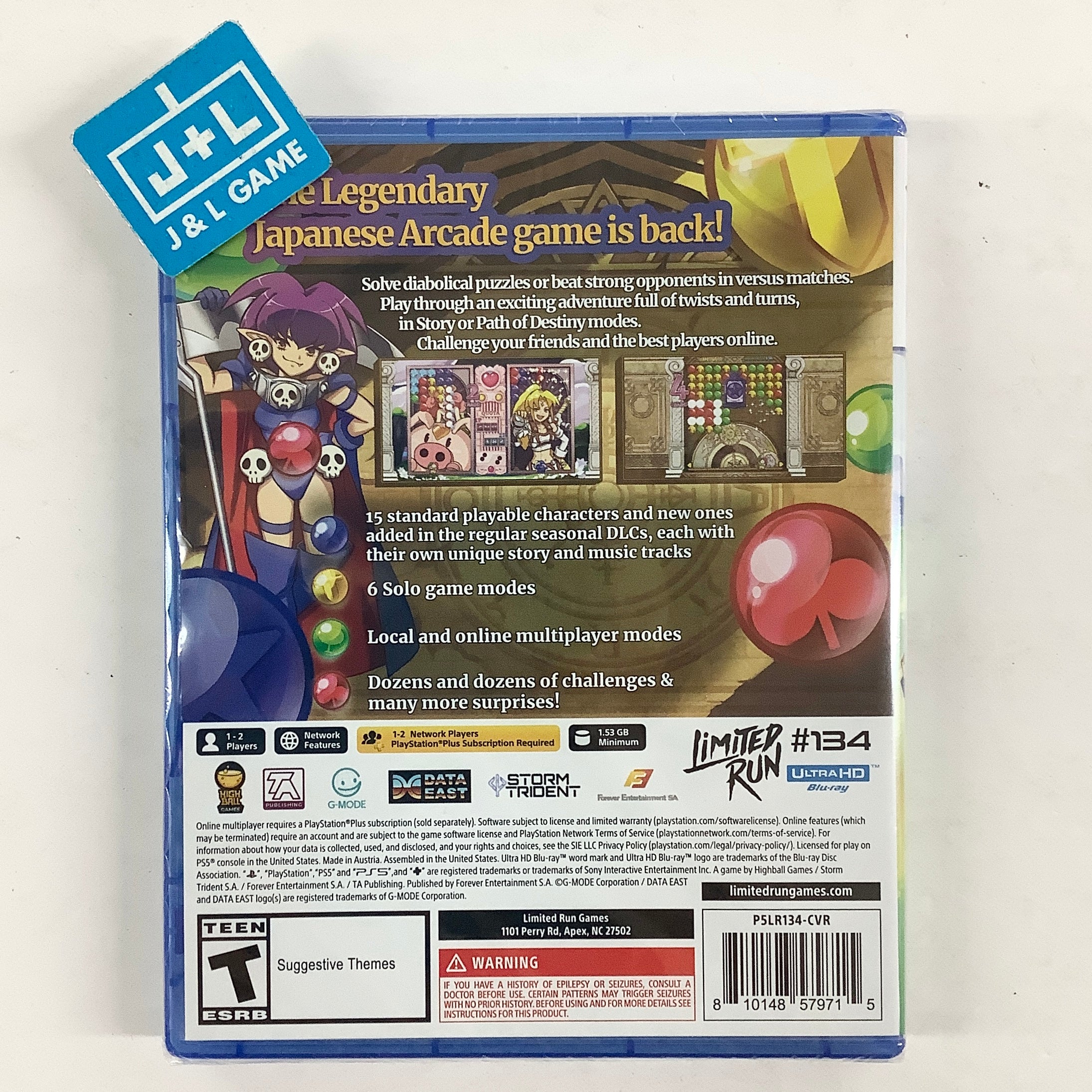 Magical Drop VI (Limited Run #134) – (PS5) PlayStation 5 Video Games Limited Run