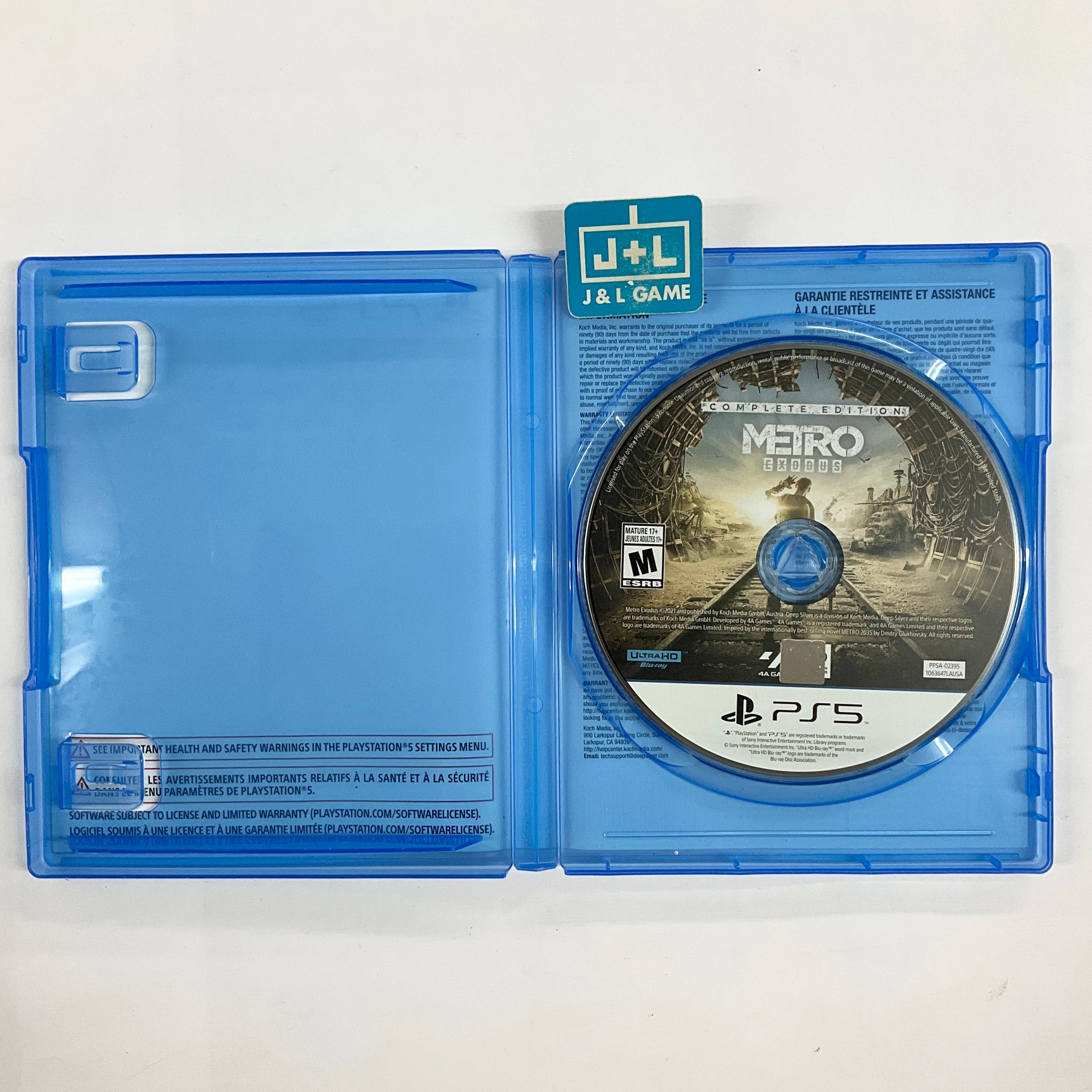 Metro Exodus: Complete Edition - (PS5) PlayStation 5 [Pre-Owned] Video Games Deep Silver   