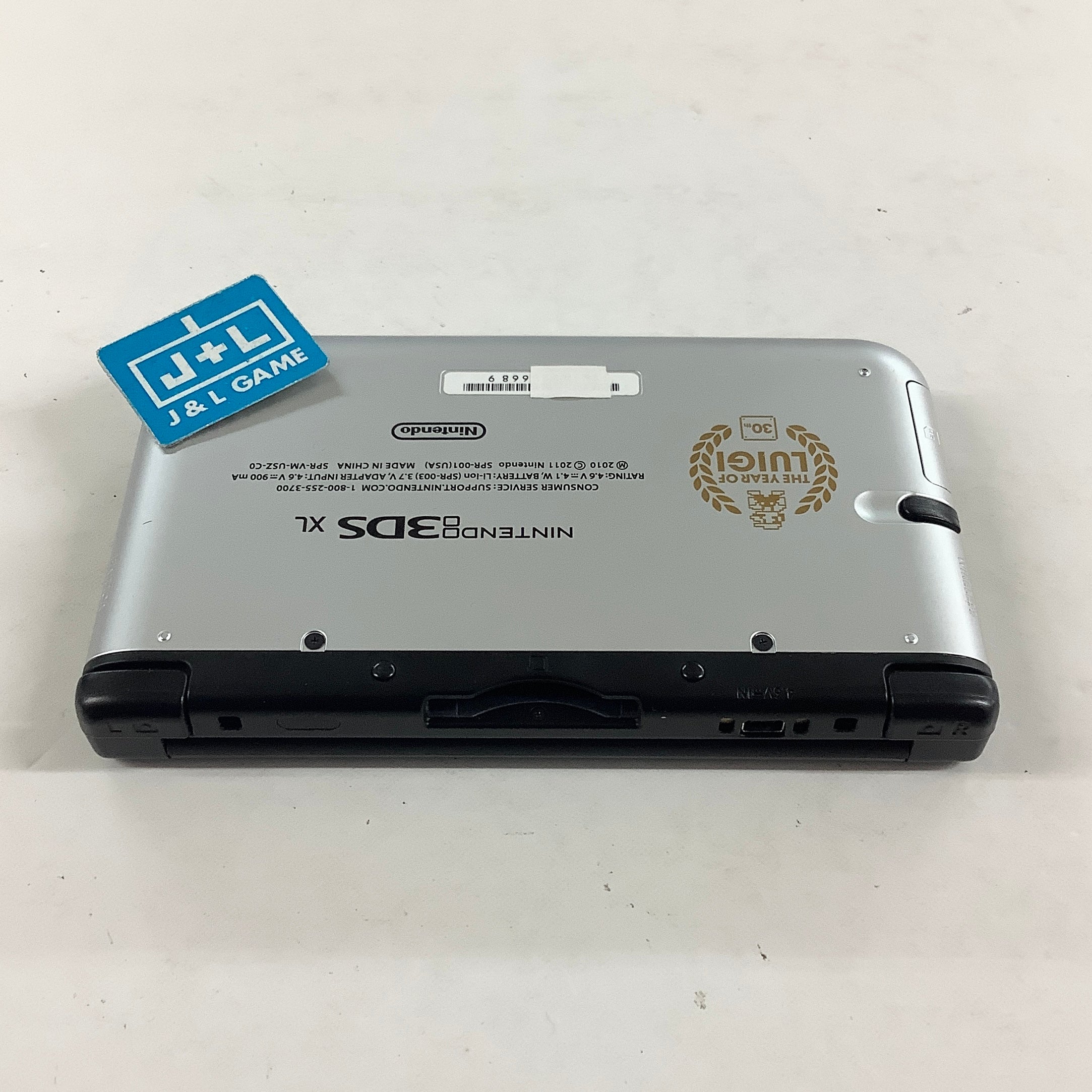 Nintendo 3DS XL Console (Mario & Luigi Silver) - Nintendo 3DS [Pre-Owned] Consoles Nintendo