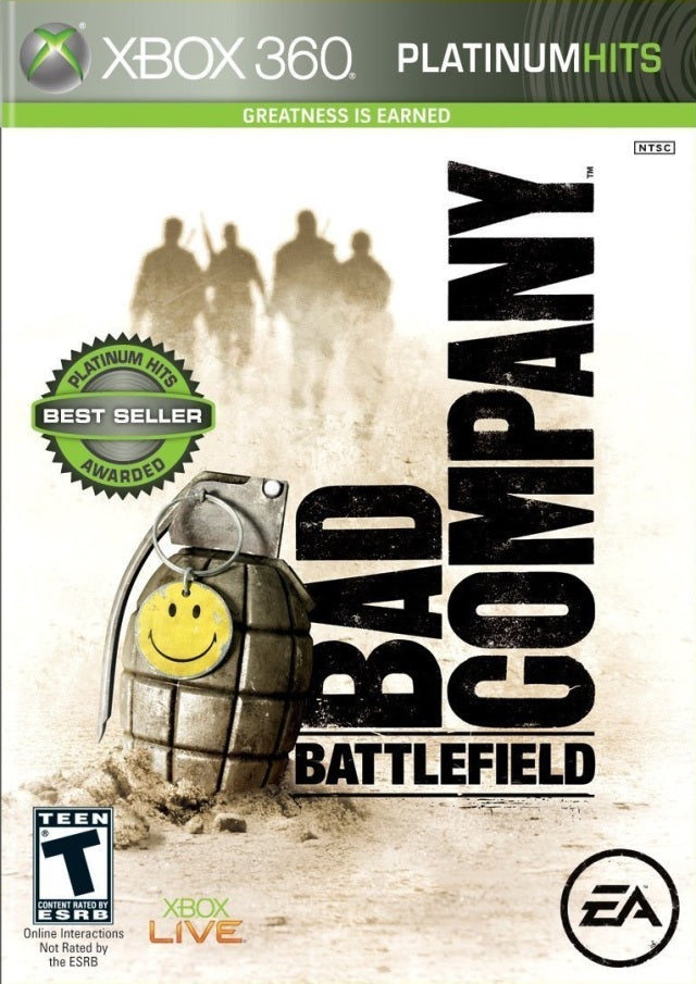 Battlefield: Bad Company (Platinum Hits) - Xbox 360 [Pre-Owned] Video Games EA Games