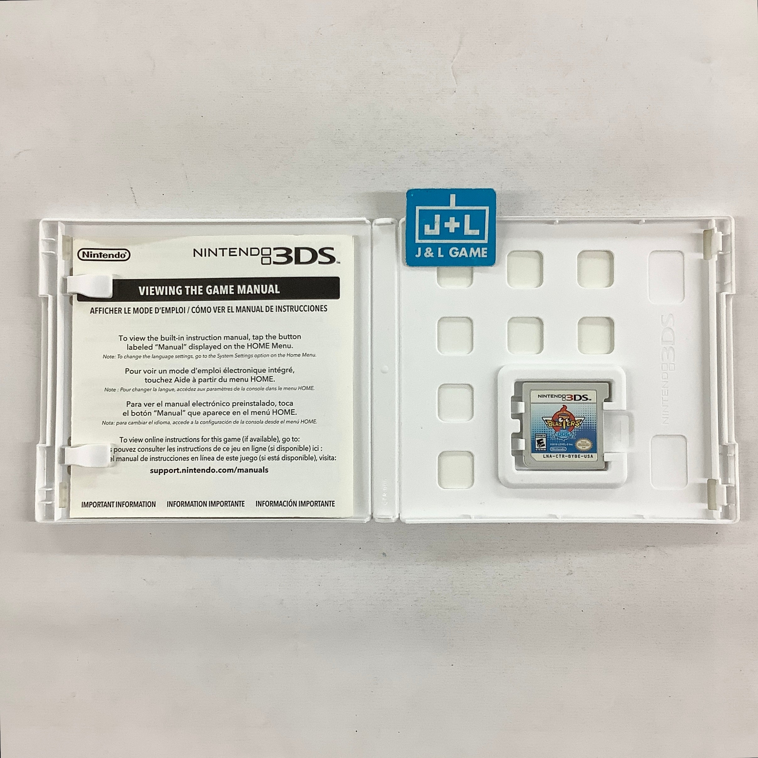 YO-KAI WATCH Blasters: White Dog Squad - Nintendo 3DS [Pre-Owned] Video Games Nintendo