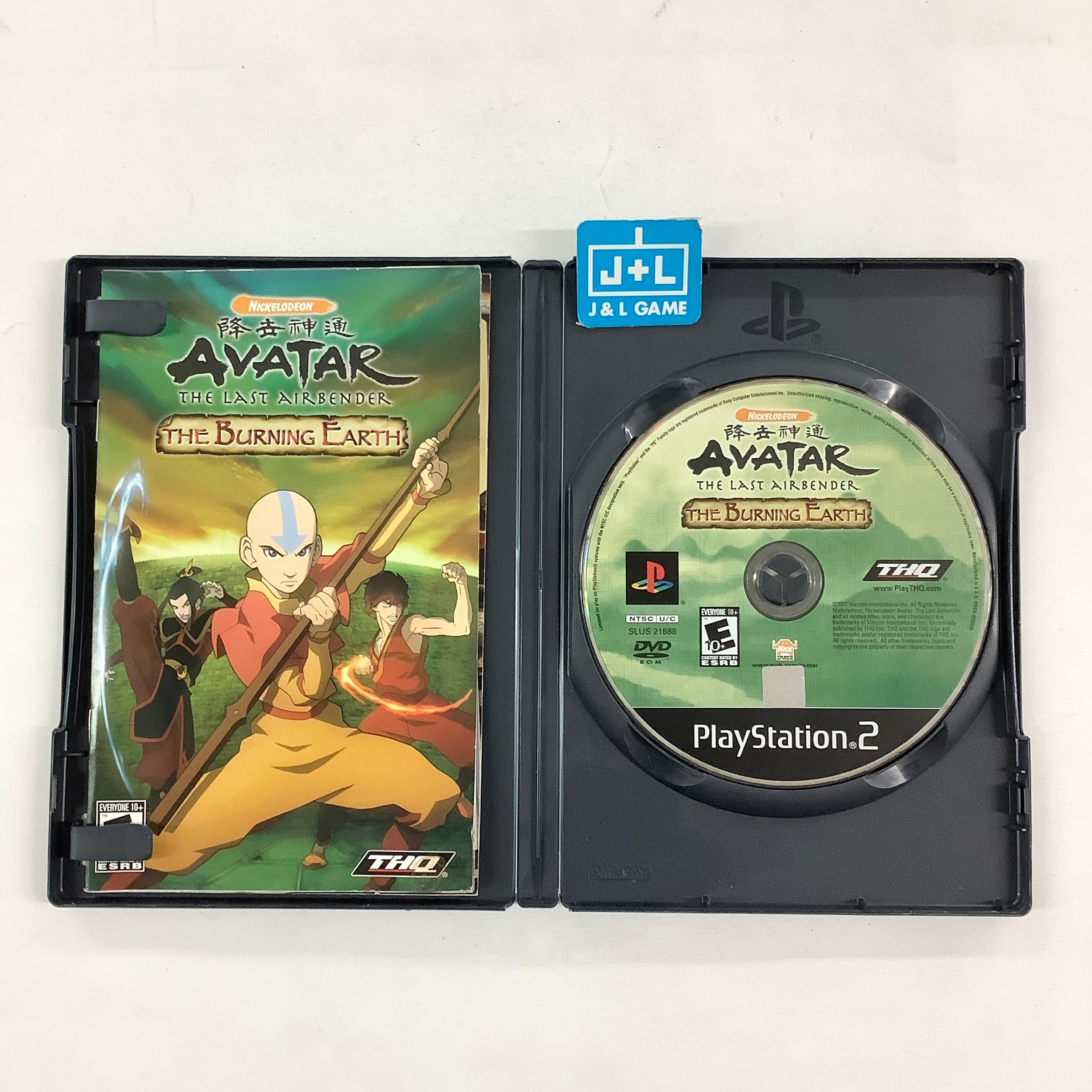 Avatar: The Burning Earth - (PS2) PlayStation 2 [Pre-Owned] Video Games THQ