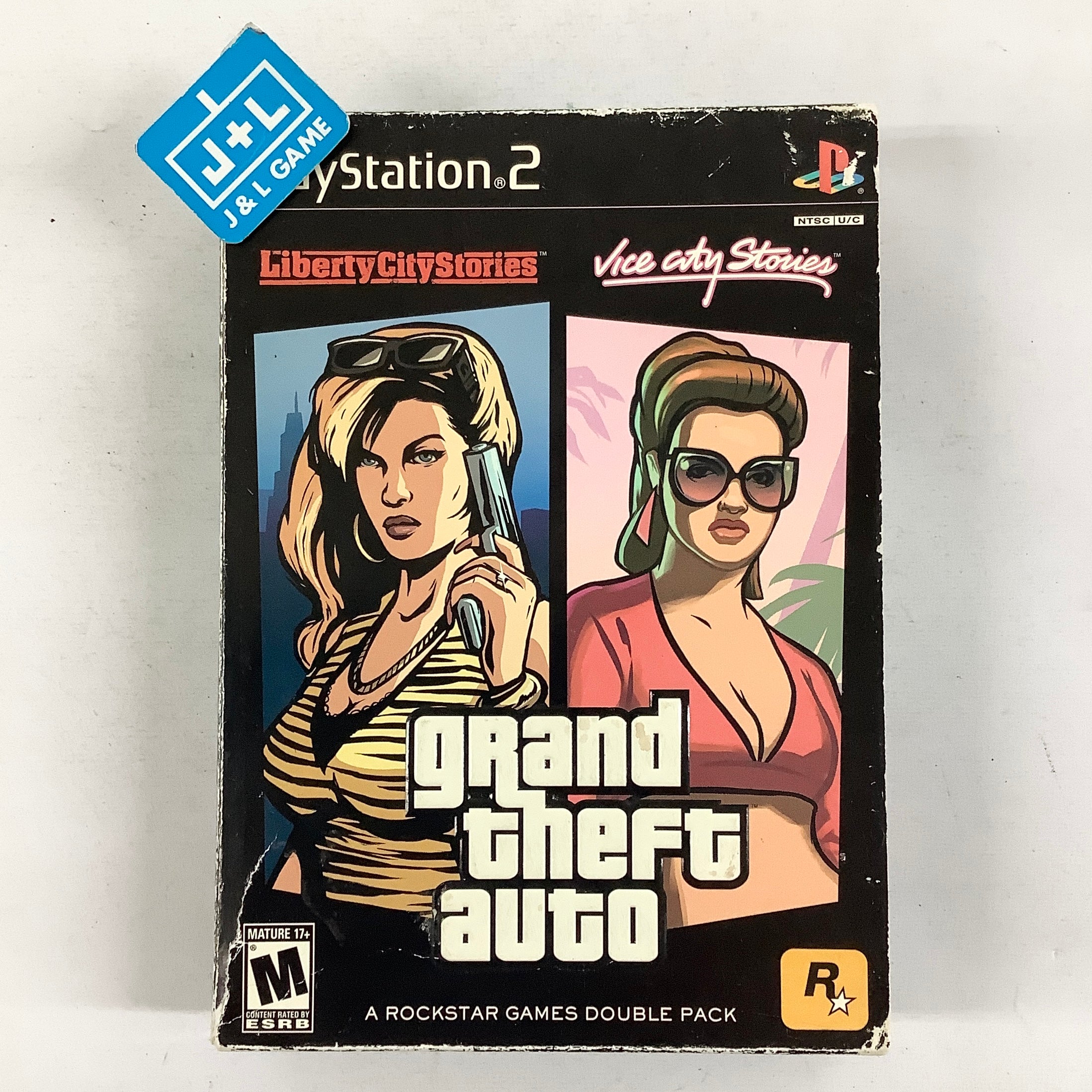 Grand Theft Auto: Liberty City Stories / Vice City Stories - (PS2) PlayStation 2 [Pre-Owned] Video Games Take-Two Interactive