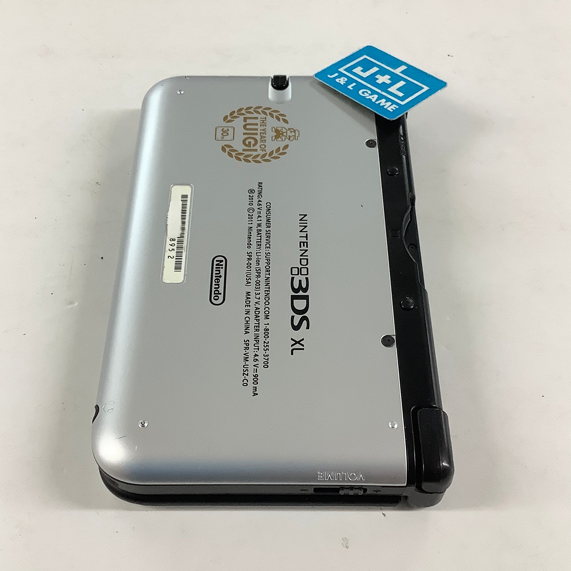 Nintendo 3DS XL Console (Mario & Luigi Silver) - Nintendo 3DS [Pre-Owned] Consoles Nintendo