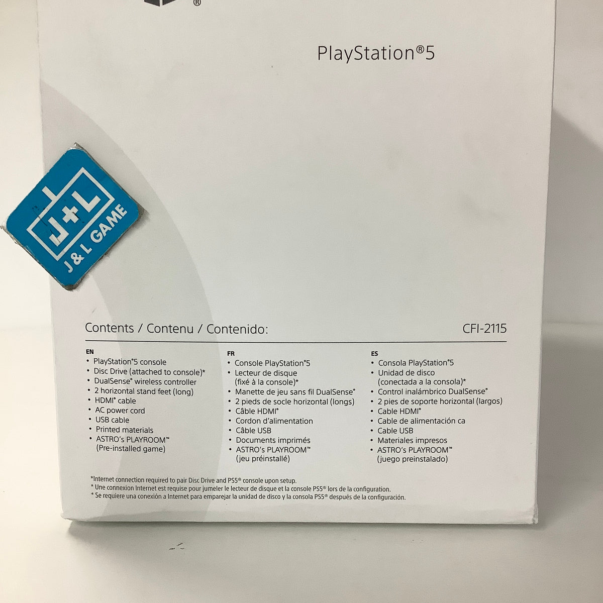 SONY PlayStation 5 Console Slim Disc Edition 1 TB (Model CFI-2115) - (PS5) PlayStation 5 CONSOLE PlayStation
