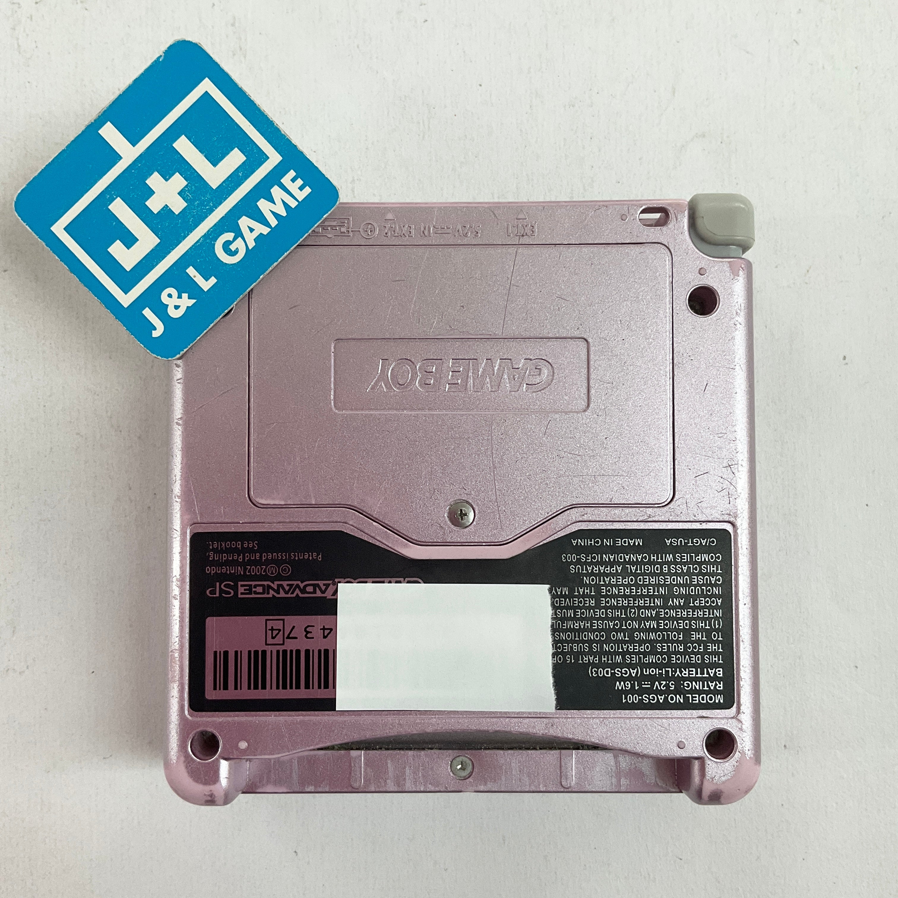 Nintendo Game Boy Advance SP Console AGS - 101 (Pearl Pink) - (GBA) Game Boy Advance SP [Pre-Owned] CONSOLE Nintendo