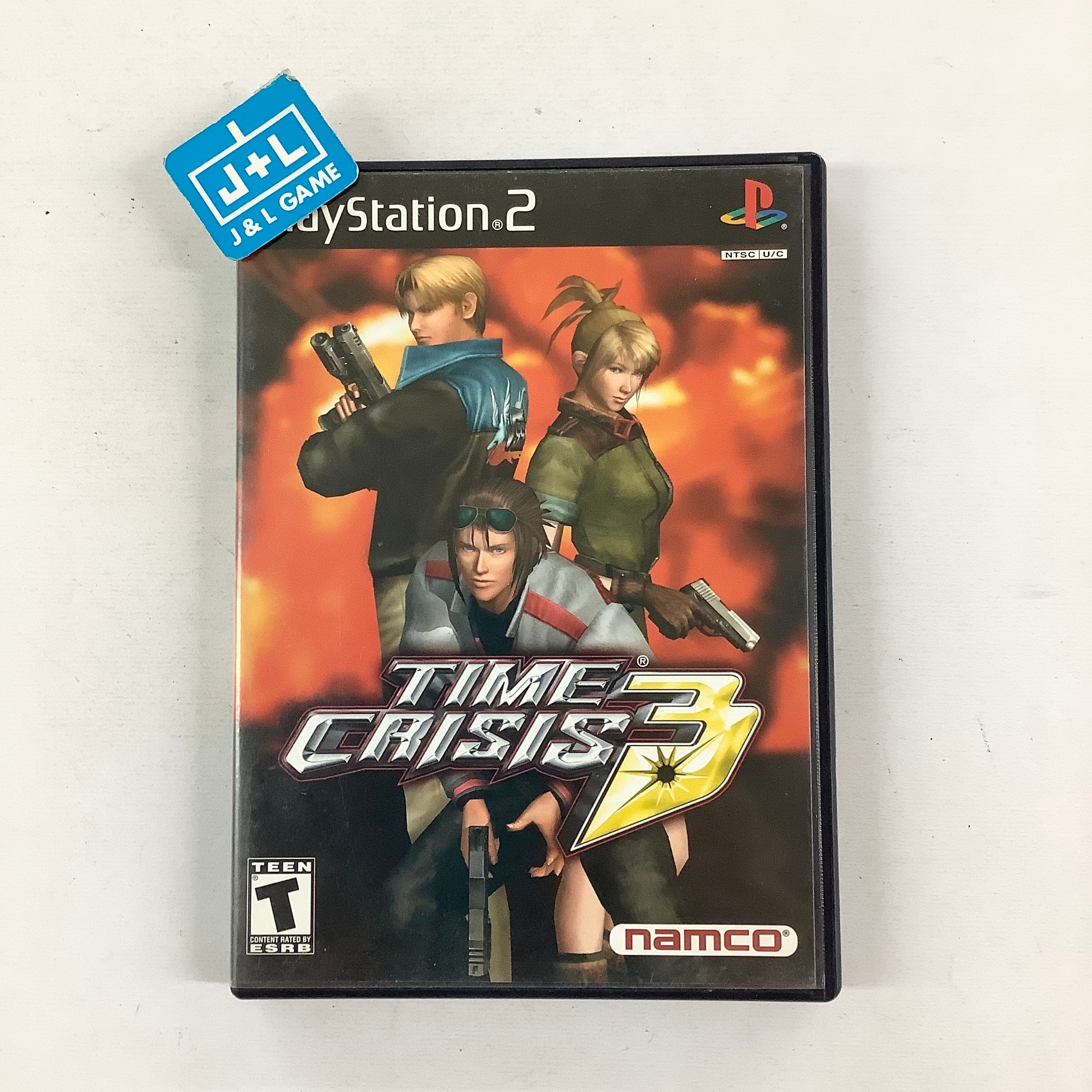 Time Crisis 3 - (PS2) PlayStation 2 [Pre-Owned] Video Games Namco