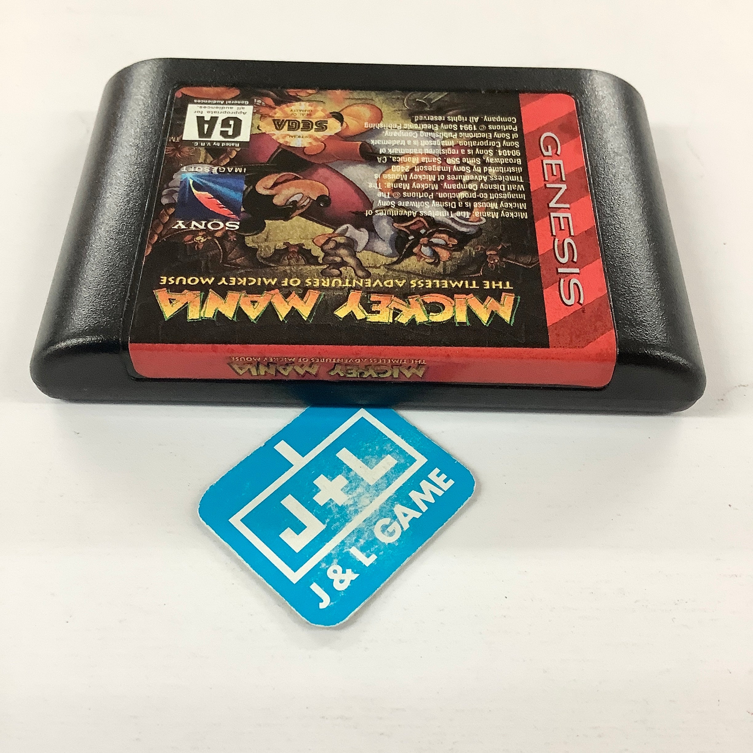 Mickey Mania - Cartouche Seule PAL - SEGA Mega Drive 100 Mickey Mania - Cartouche Seule PAL - SEGA Mega Drive 100
