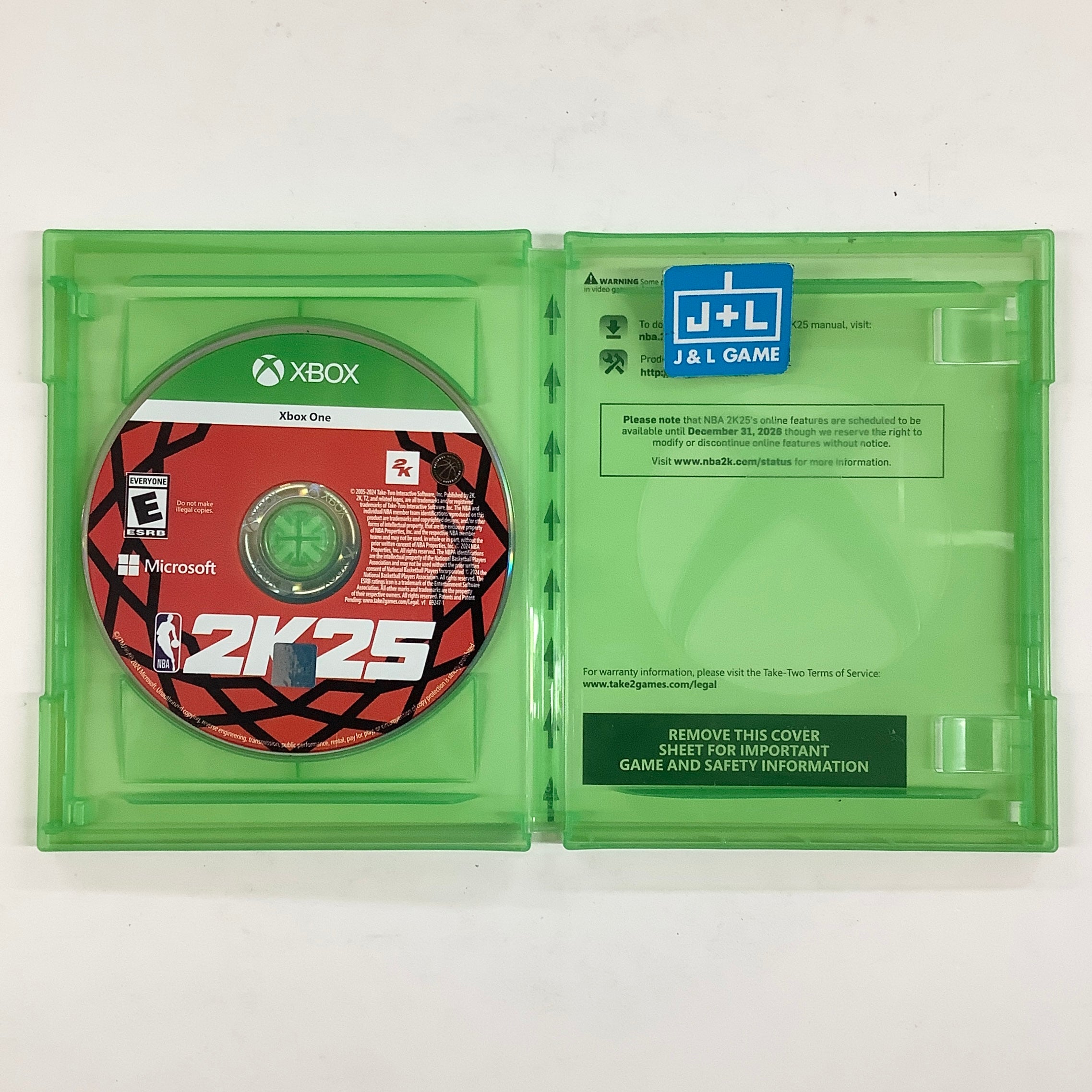NBA 2K25 - (XB1) Xbox One [Pre-Owned] Video Games 2K Games