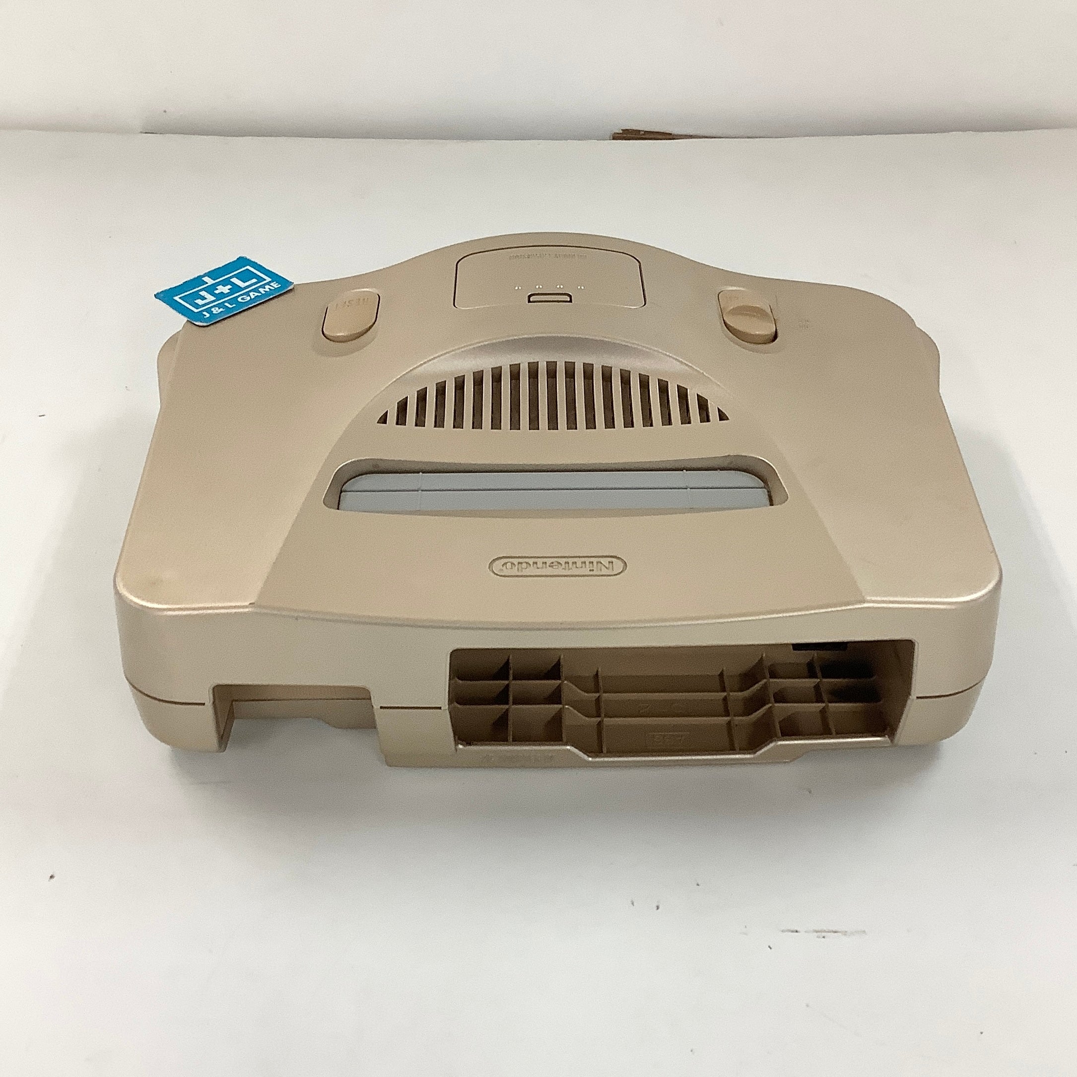 Nintendo 64 Hardware (Gold) - (N64) Nintendo 64 (Japanese Import) [Pre-Owned] Video Games Nintendo