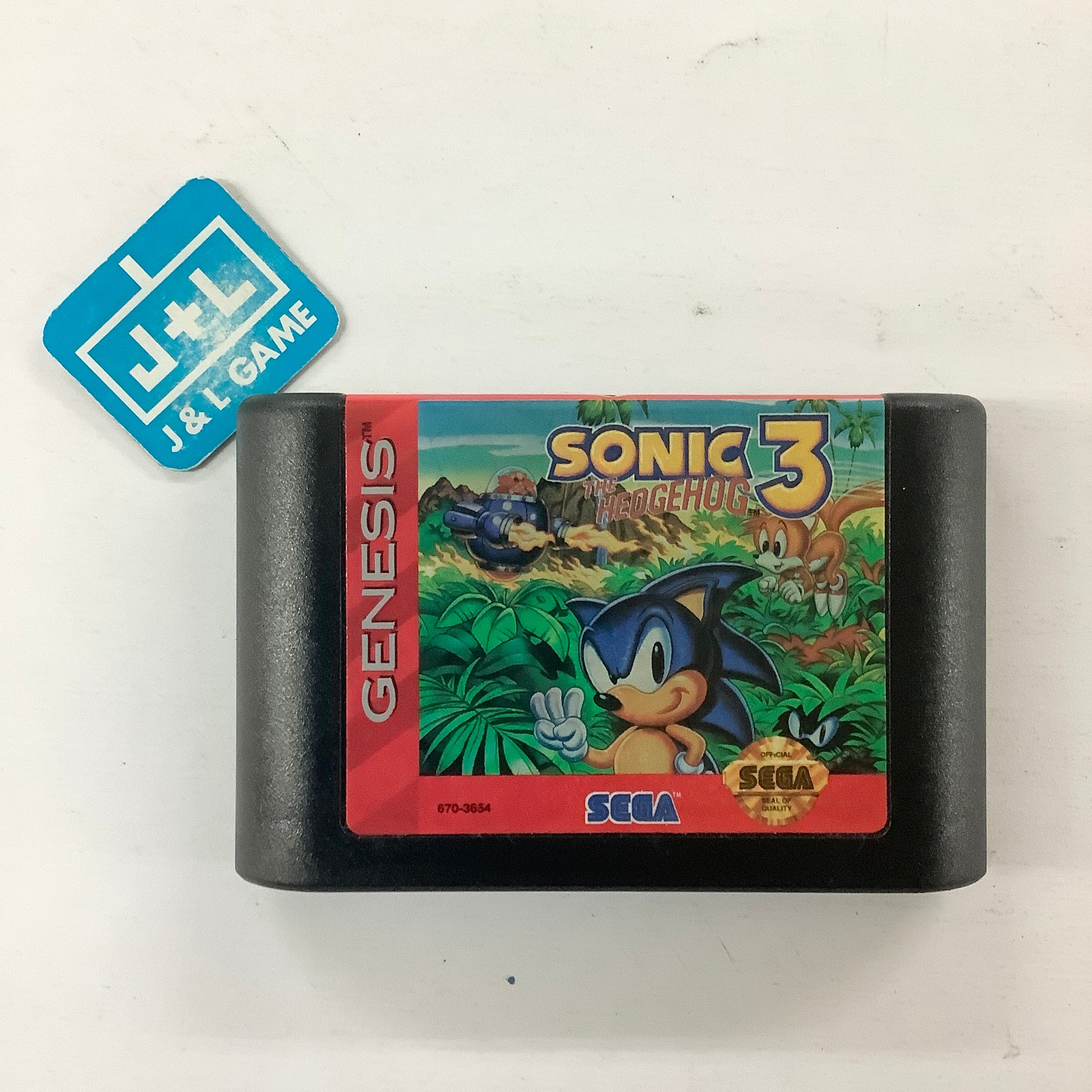 Sonic the Hedgehog 3 - (SG) SEGA Genesis [Pre-Owned] Video Games Sega   