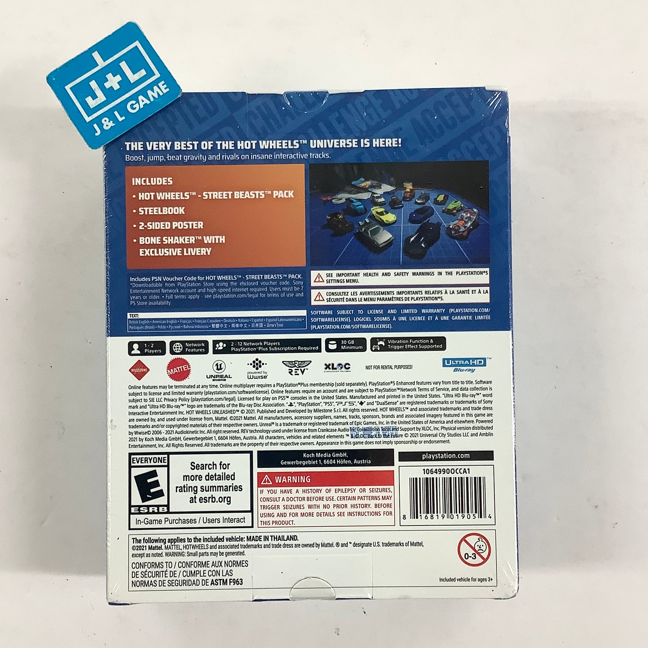 Hot Wheels Unleashed (Challenge Accepted Edition) - (PS5) PlayStation 5 Video Games Deep Silver