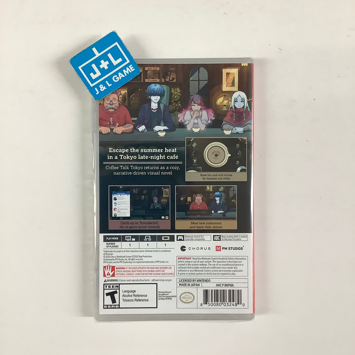 Coffee Talk Tokyo - (NSW) Nintendo Switch