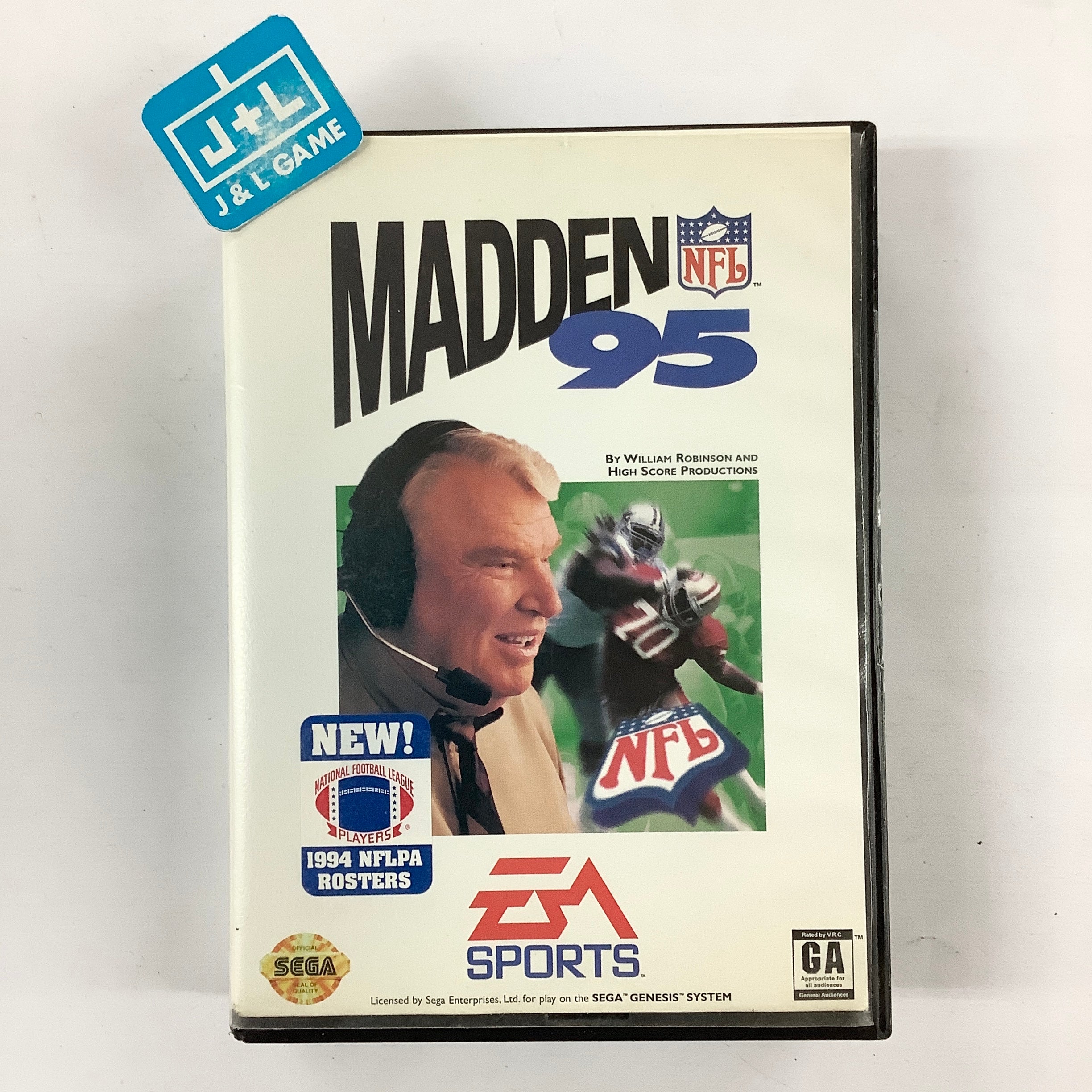 Madden NFL 95 - (SG) SEGA Genesis [Pre-Owned] Video Games EA Sports   